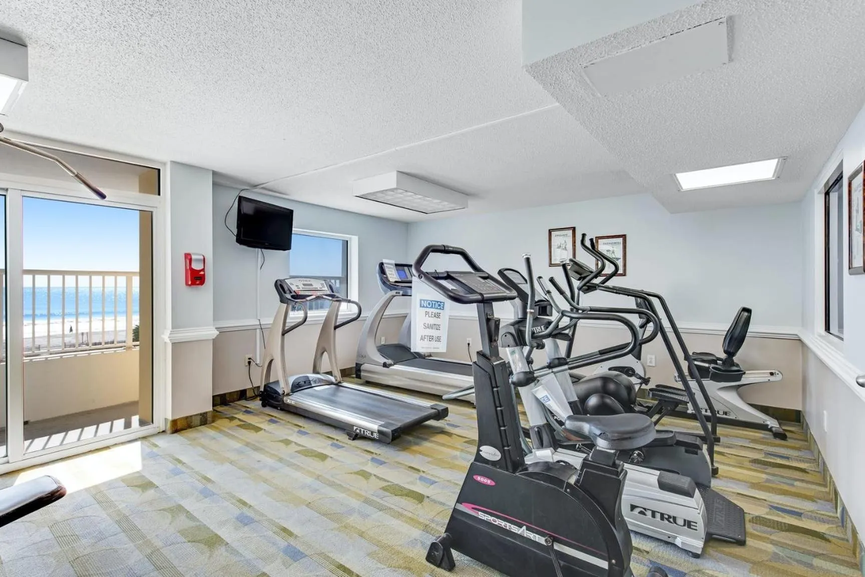 Fitness centre/facilities in Camelot By The Sea - Blue Palmetto Vacation Rentals