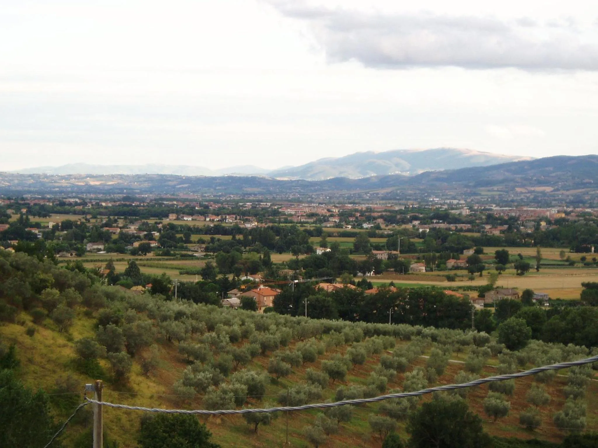 Natural landscape in Casale Favilluta