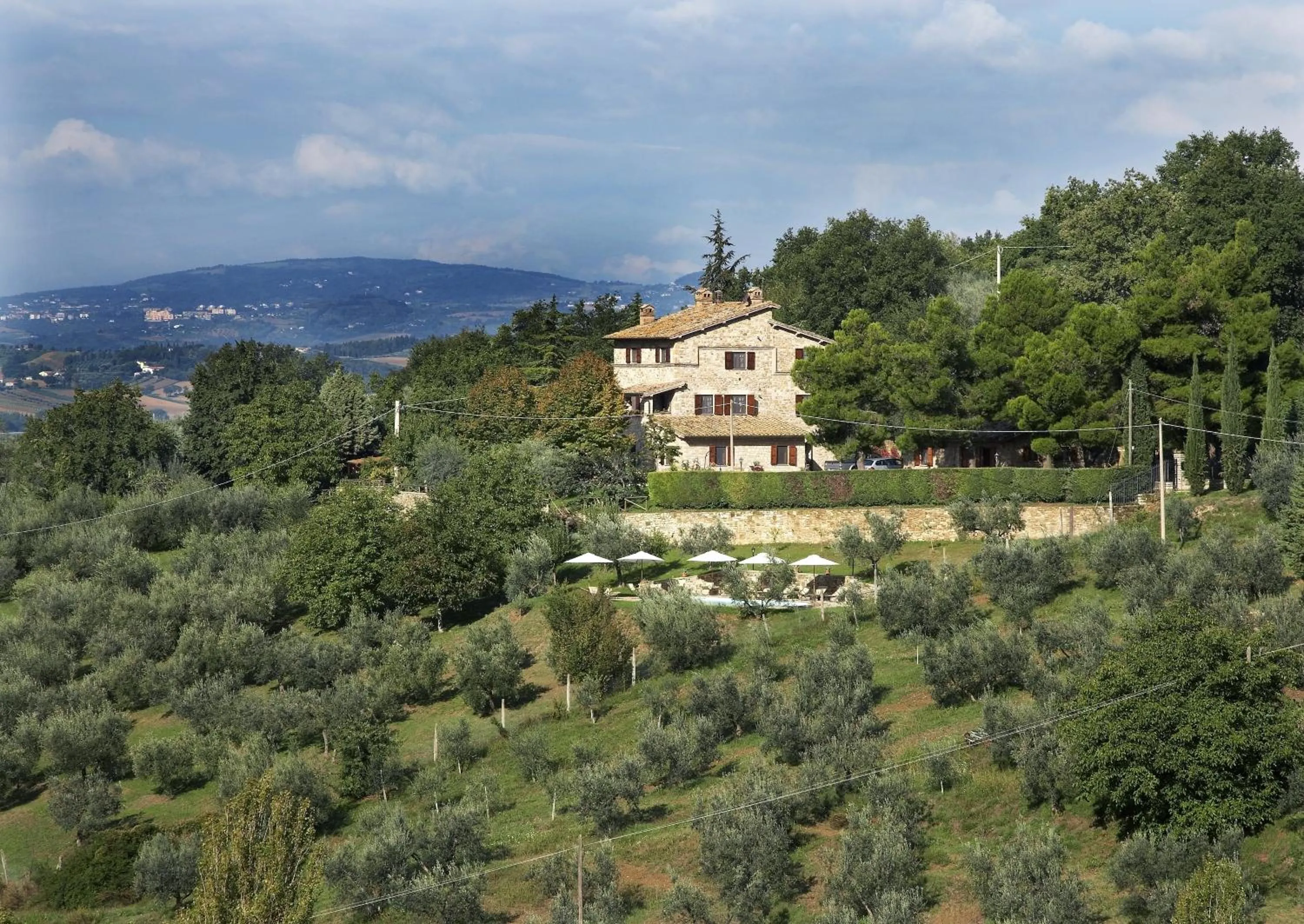 Natural landscape in Casale Favilluta