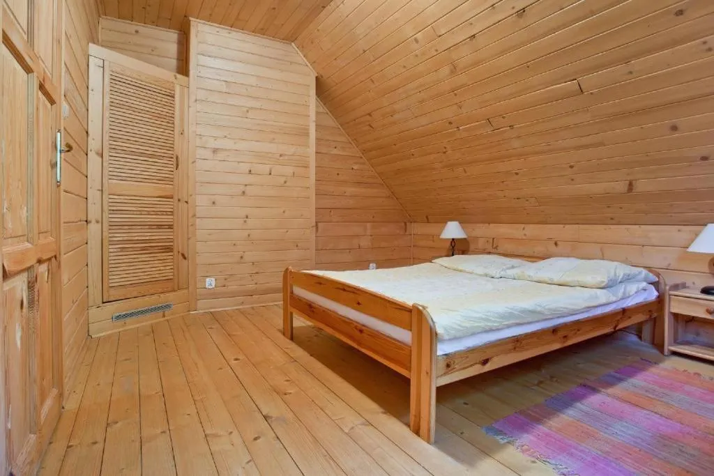 Bed in Apartamenty z kominkiem w Krynicy