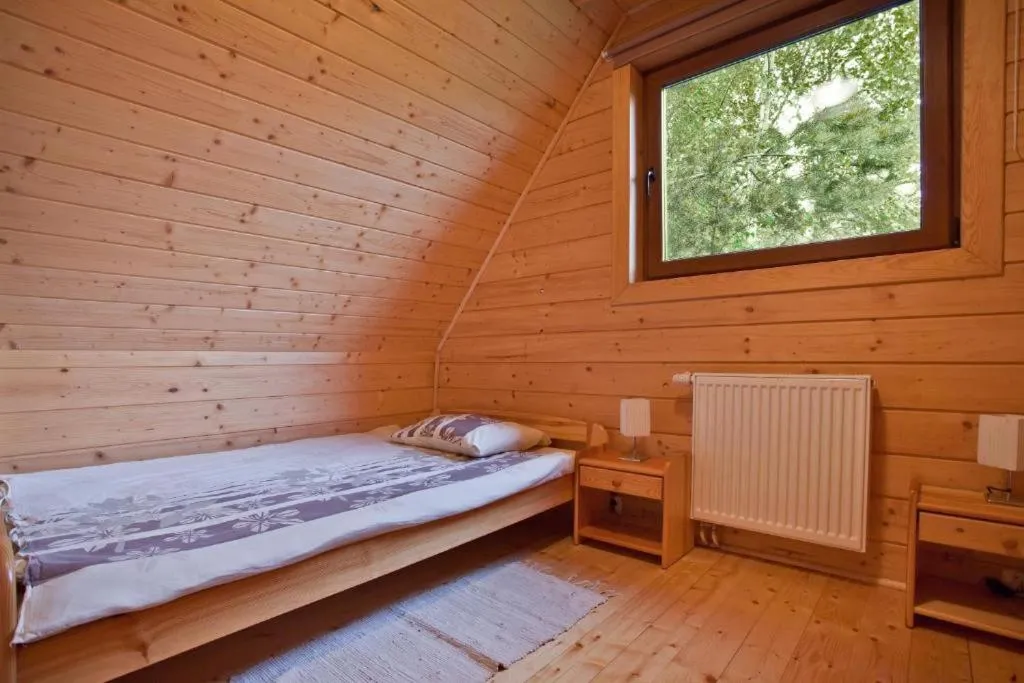 Bed in Apartamenty z kominkiem w Krynicy