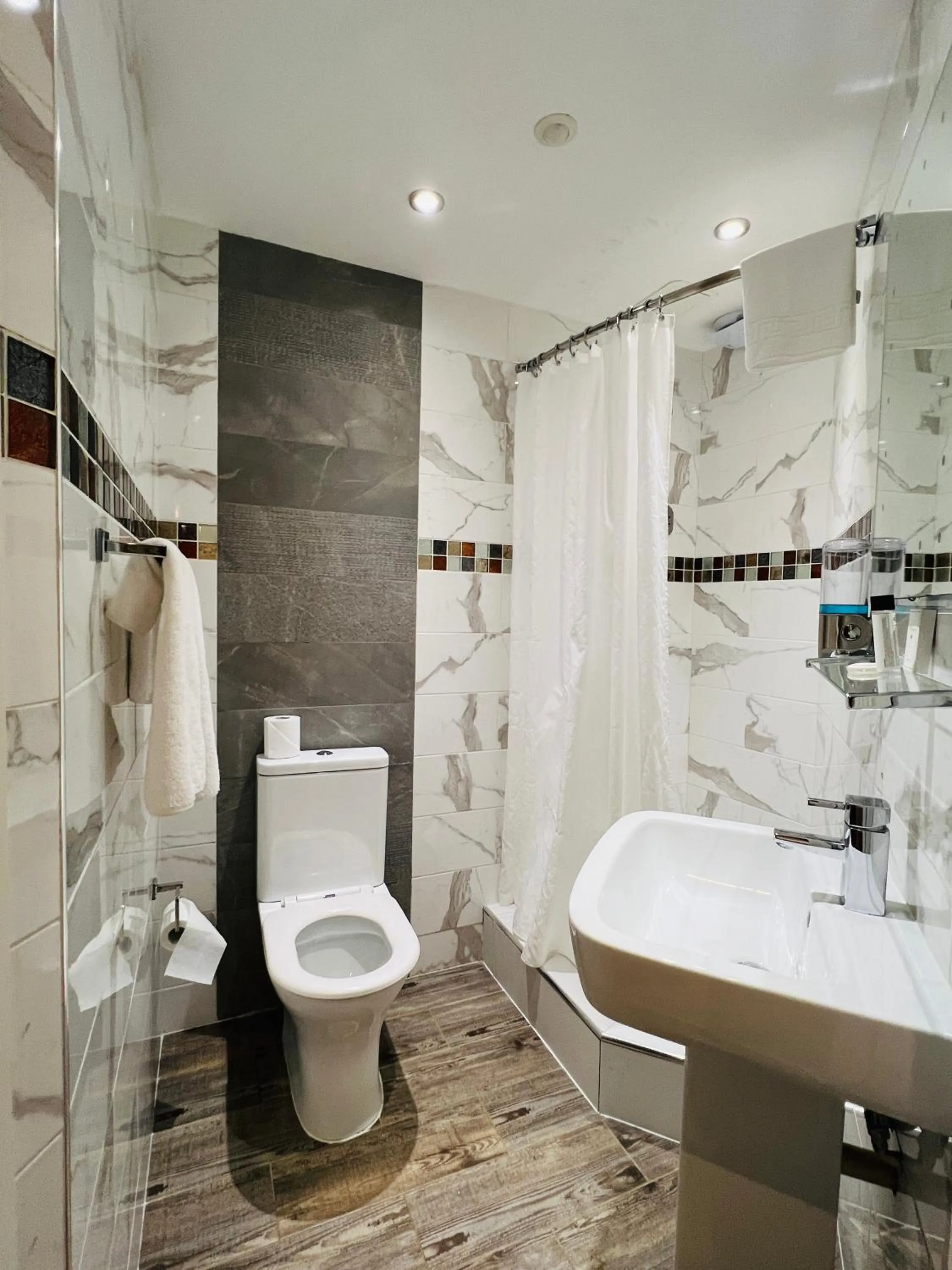 Shower in Cheshire Hotel Central London