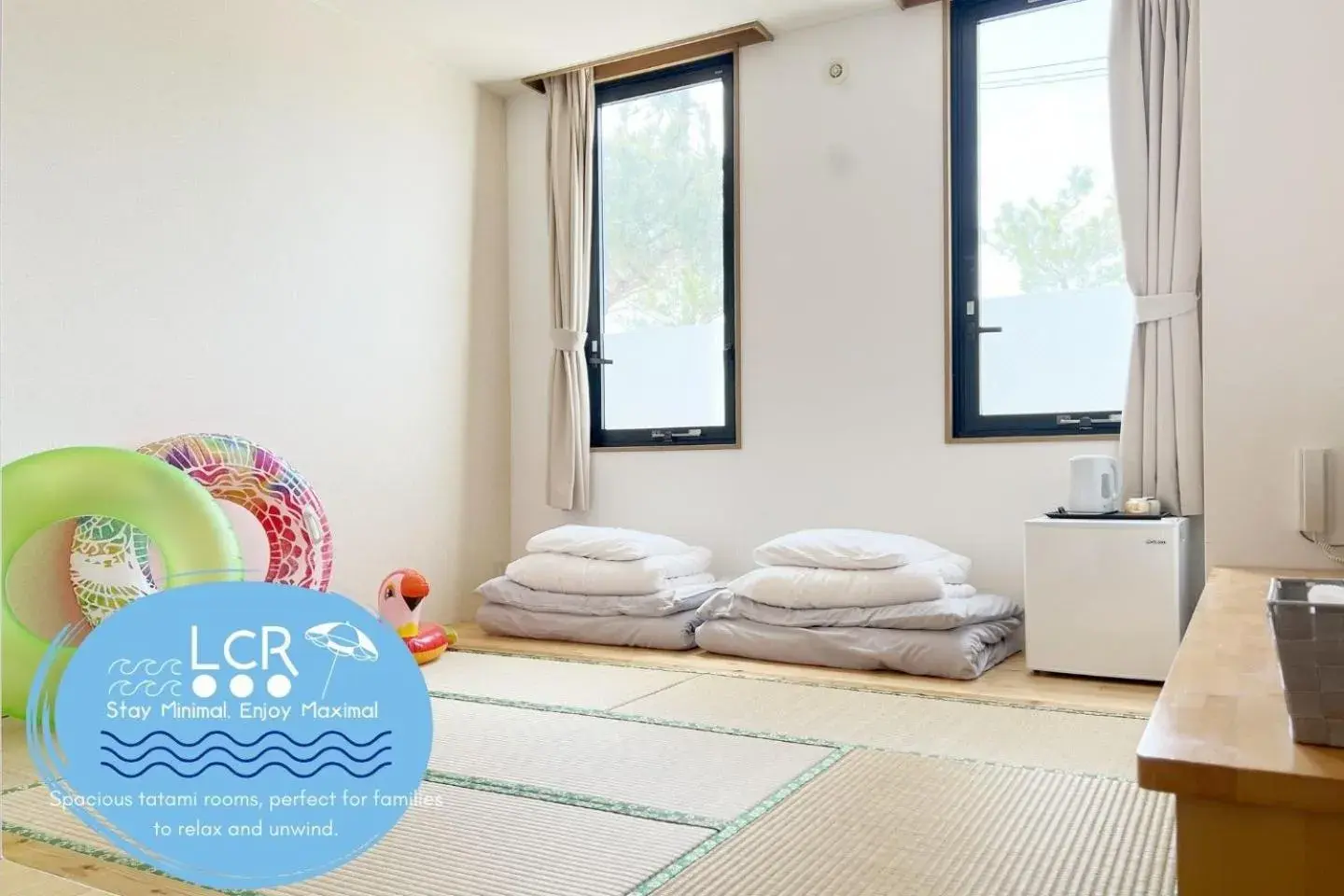 Twin Room with Private Bathroom in LOW COST RESORT MANZA BEACH (旧:北海荘) Twin Room with Private Bathroom in LOW COST RESORT MANZA BEACH (旧:北海荘)