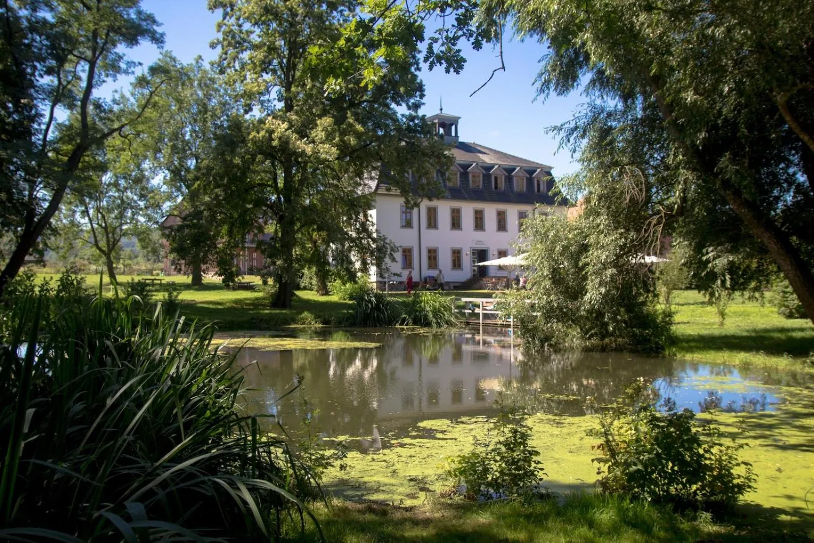 Property building in Biohotel Stiftsgut Wilhelmsglücksbrunn