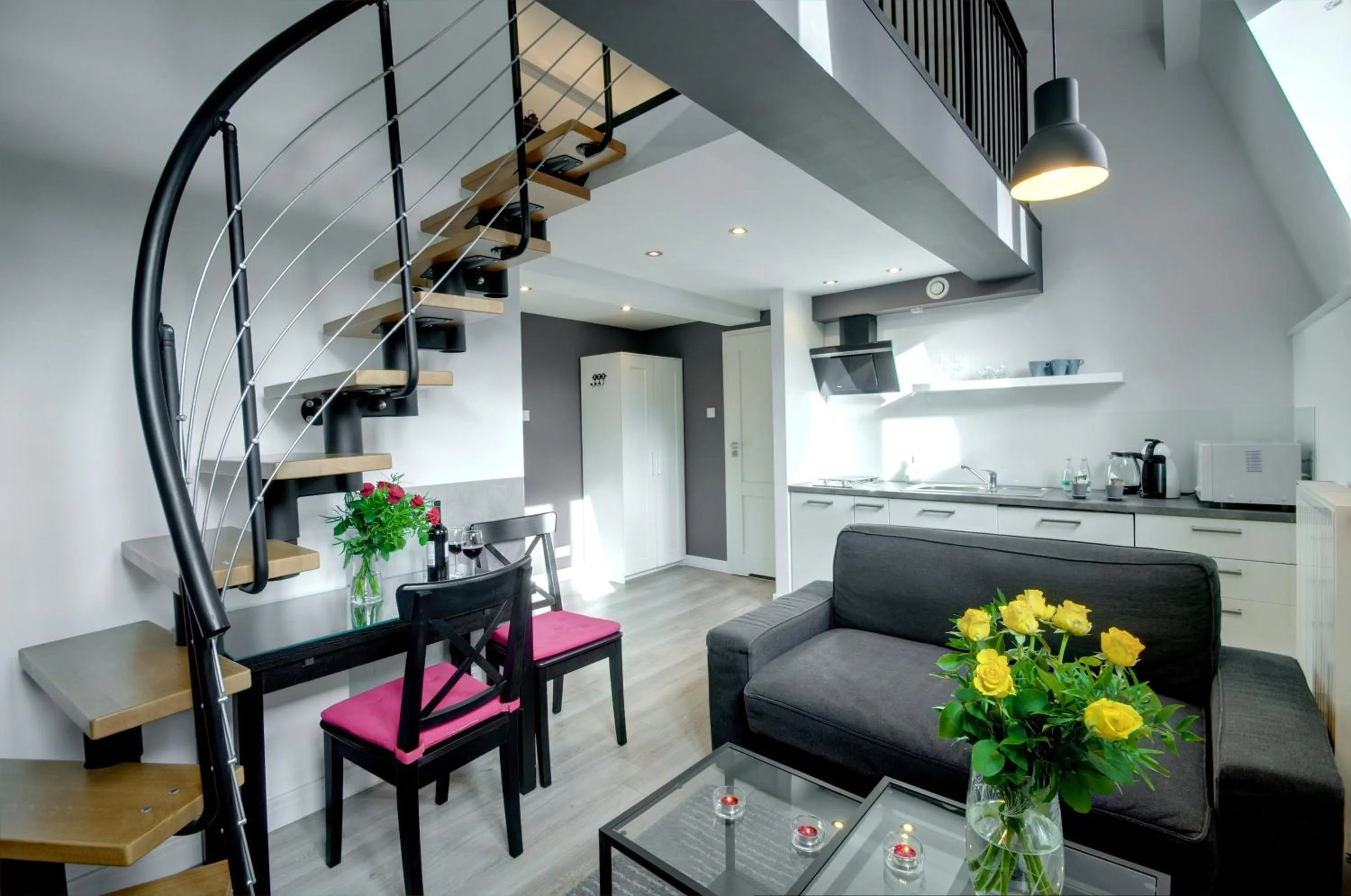 Living room in Zamkowa15 Apartments