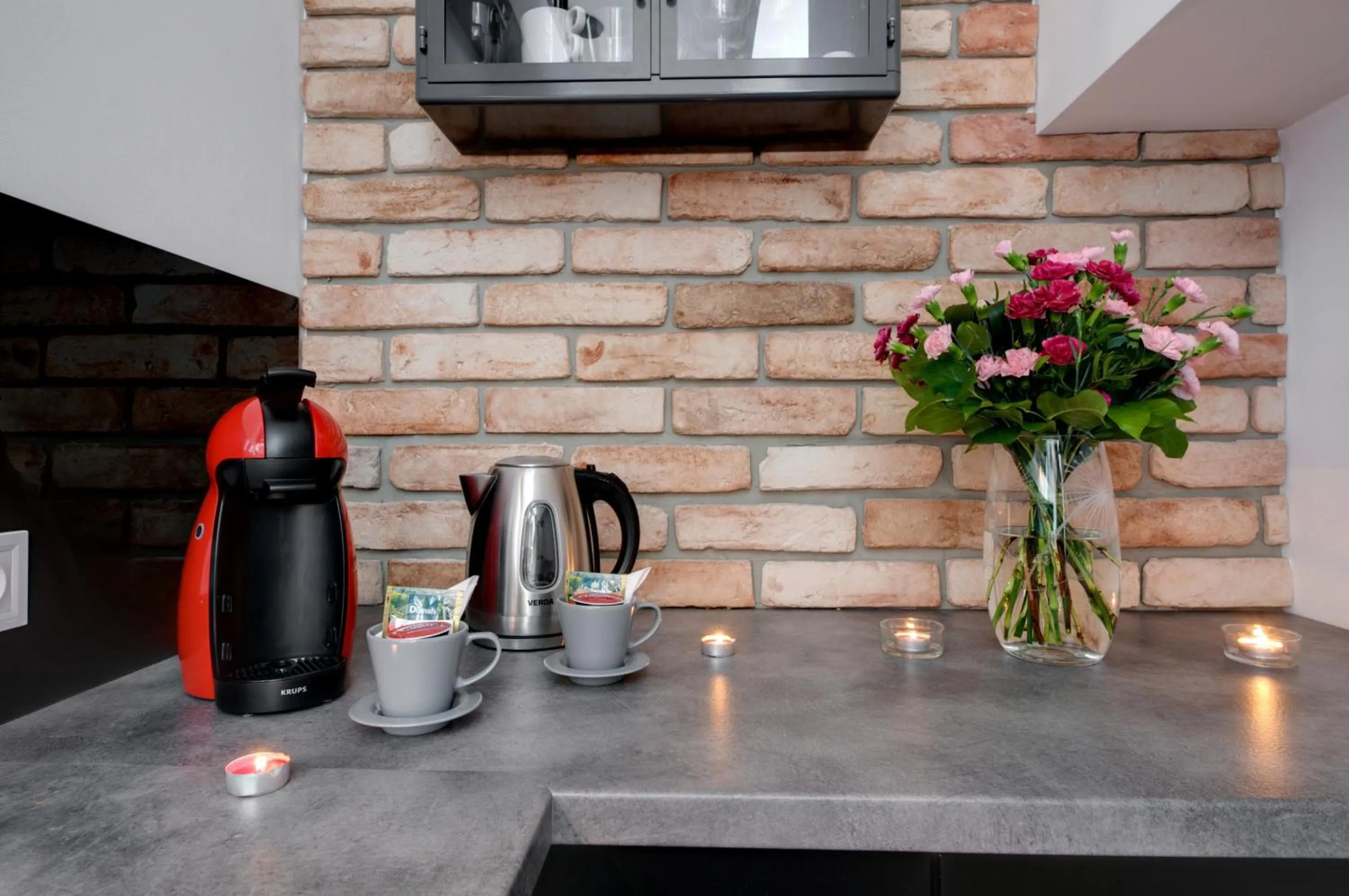 Kitchen or kitchenette in Zamkowa15 Apartments