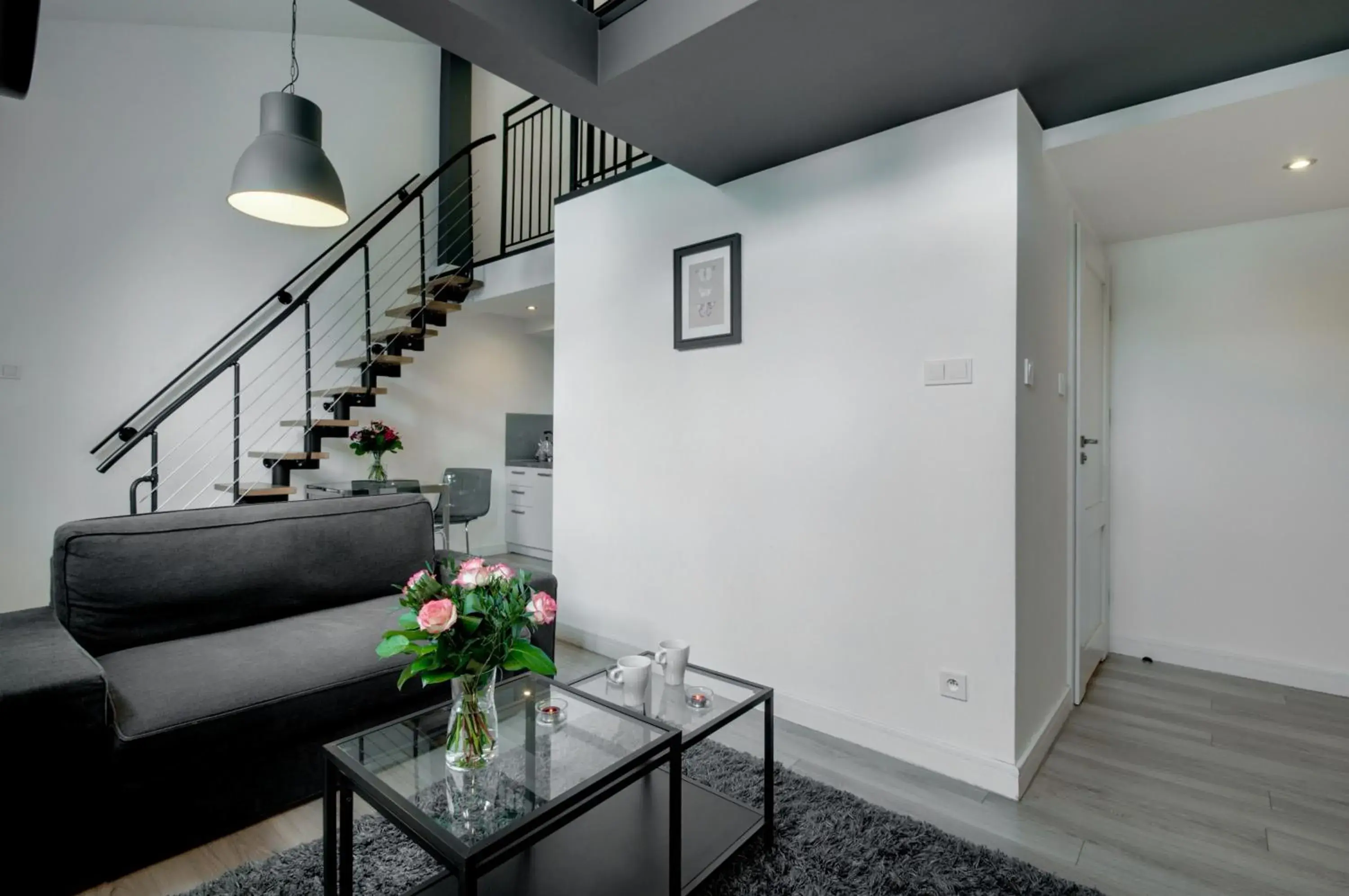 Living room in Zamkowa15 Apartments Living room in Zamkowa15 Apartments