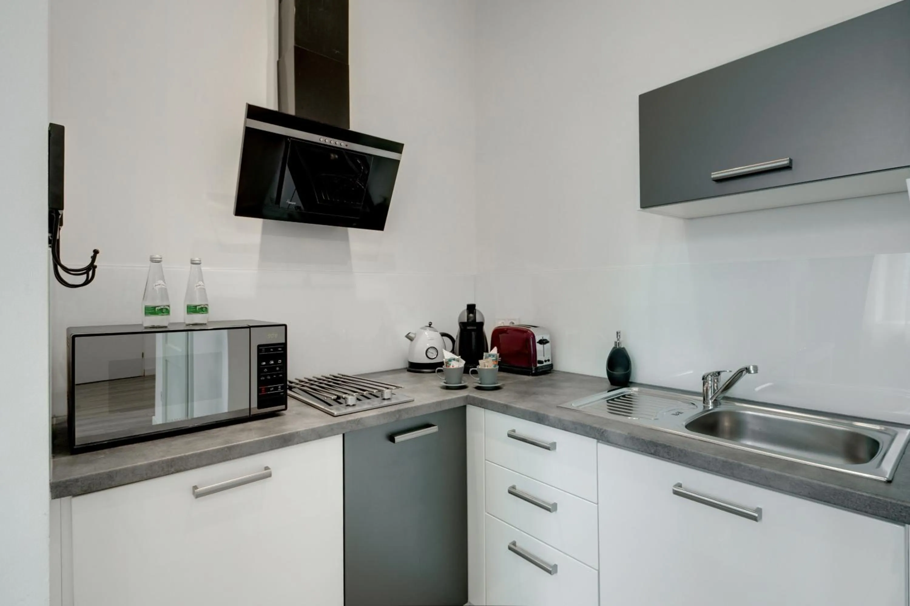 Kitchen or kitchenette in Zamkowa15 Apartments