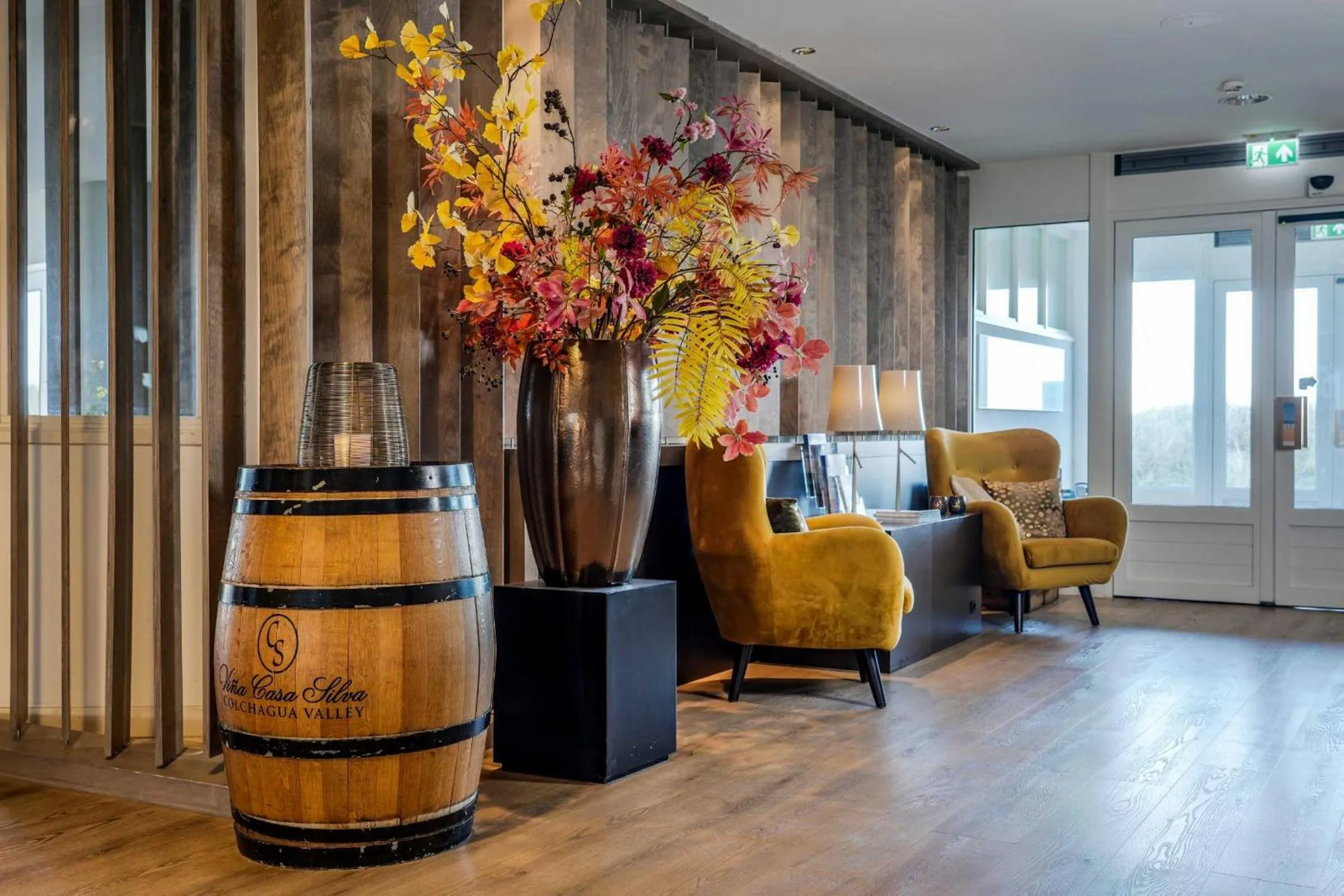 Lobby or reception in Paal 8 Hotel aan Zee