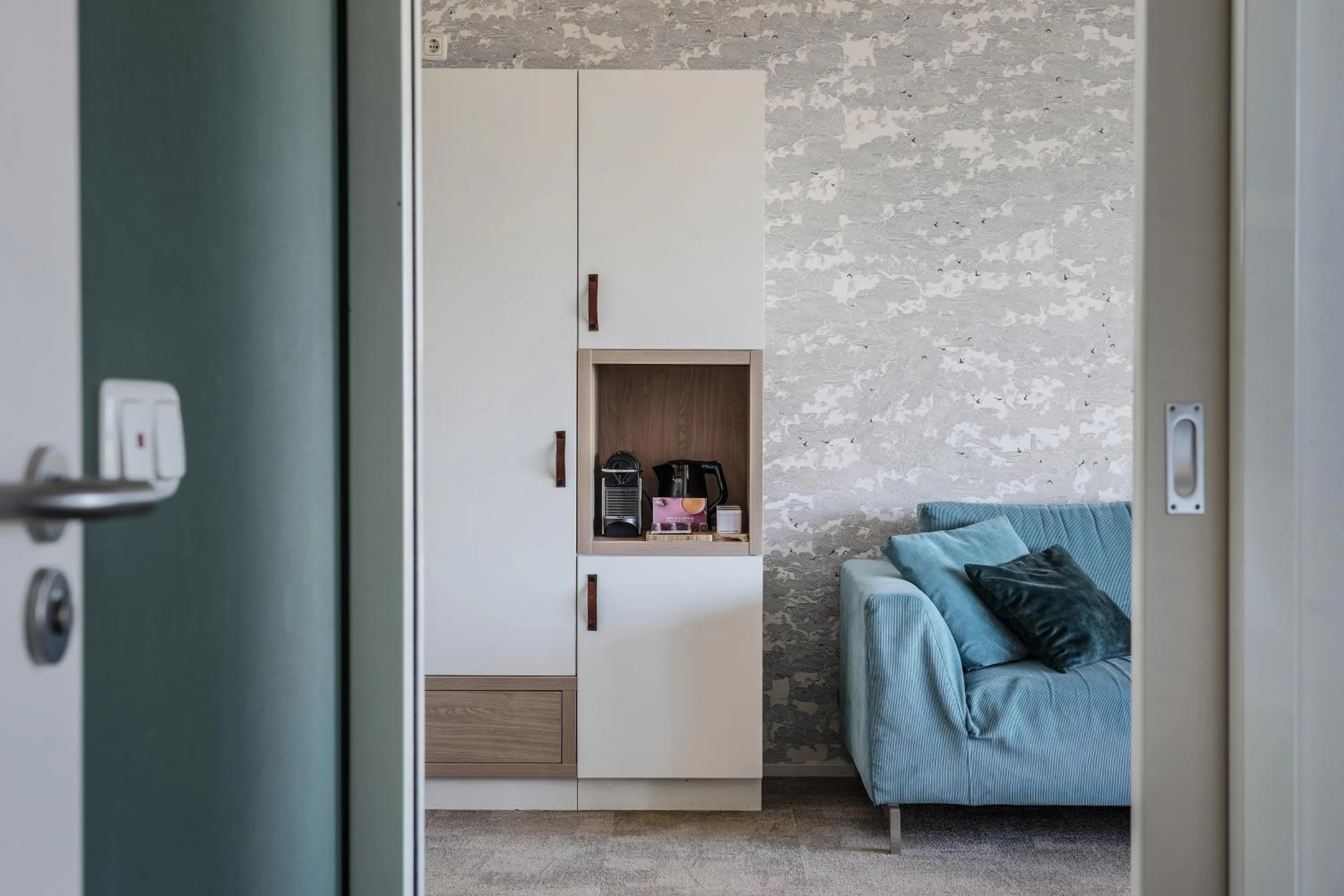 Photo of the whole room, Bed in Paal 8 Hotel aan Zee