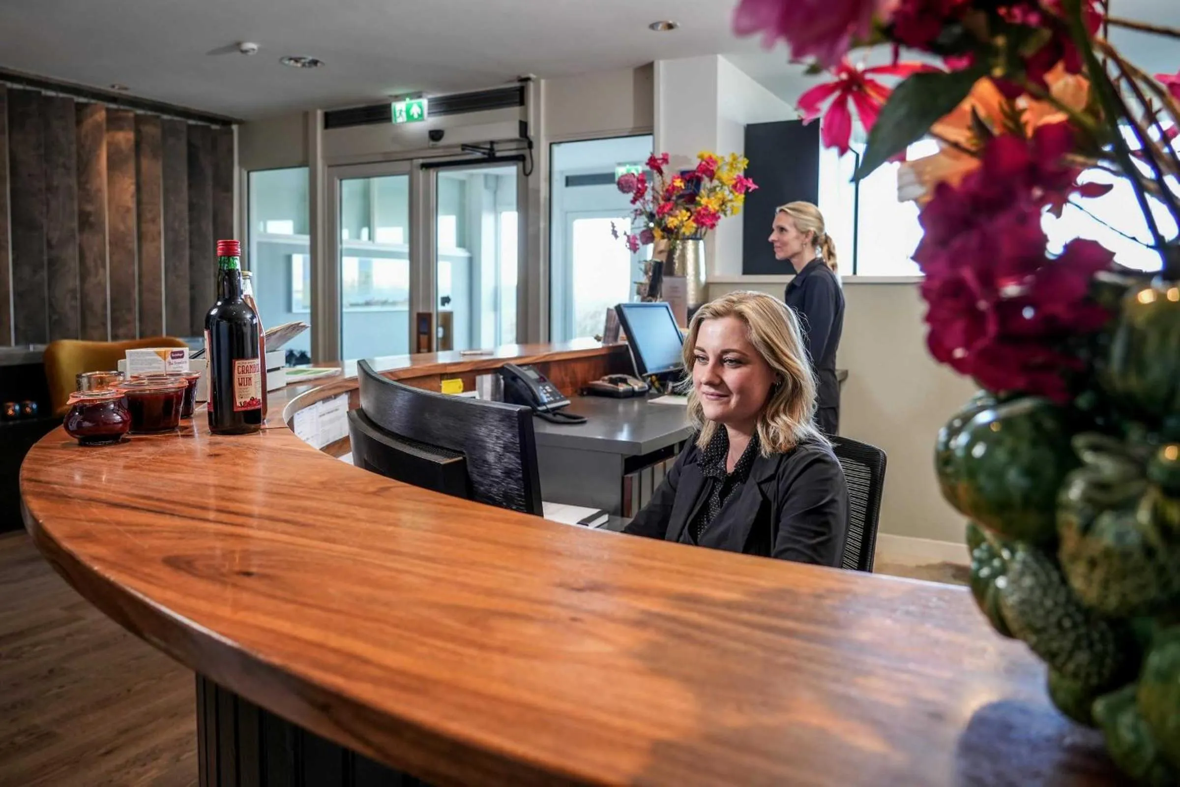 Lobby or reception in Paal 8 Hotel aan Zee