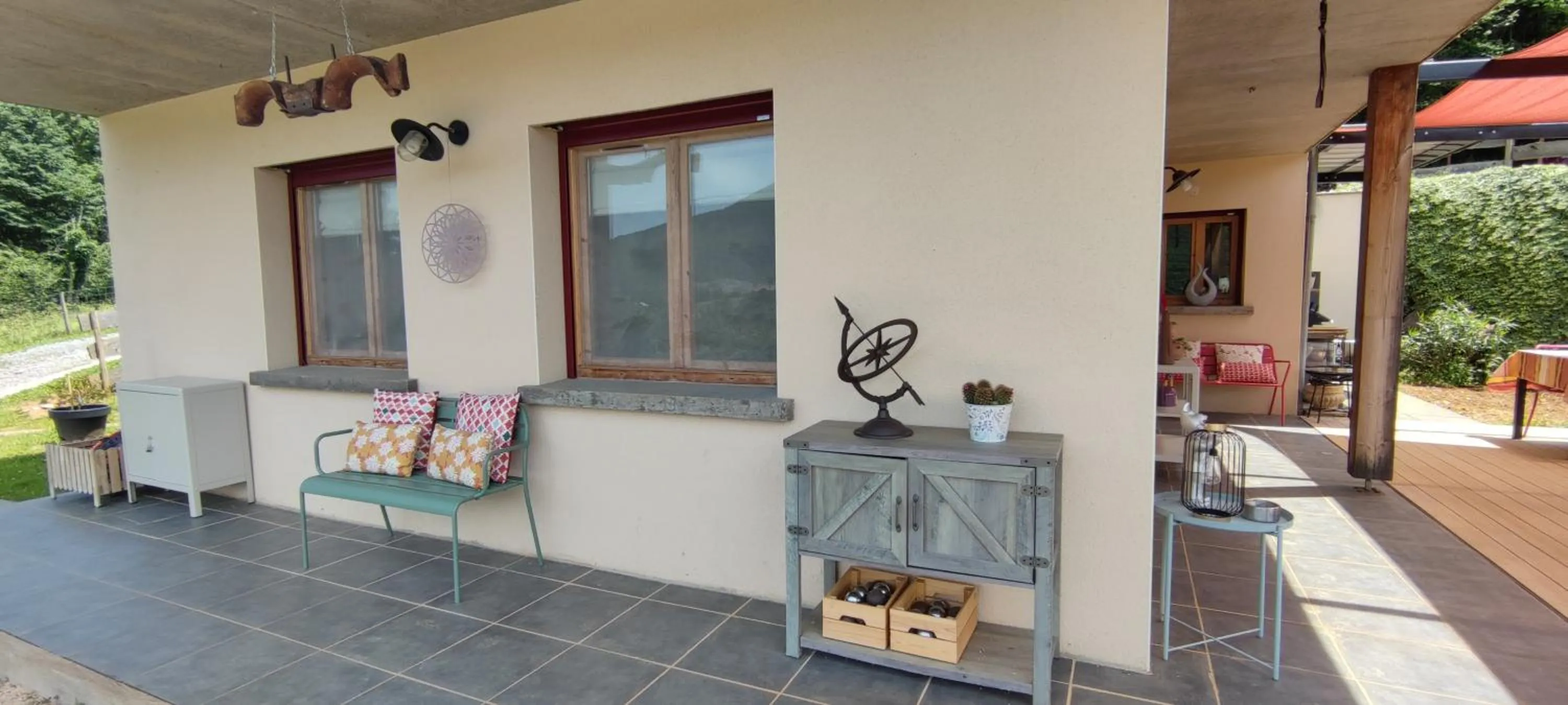 Garden in Maison d'Hôtes Le shorten