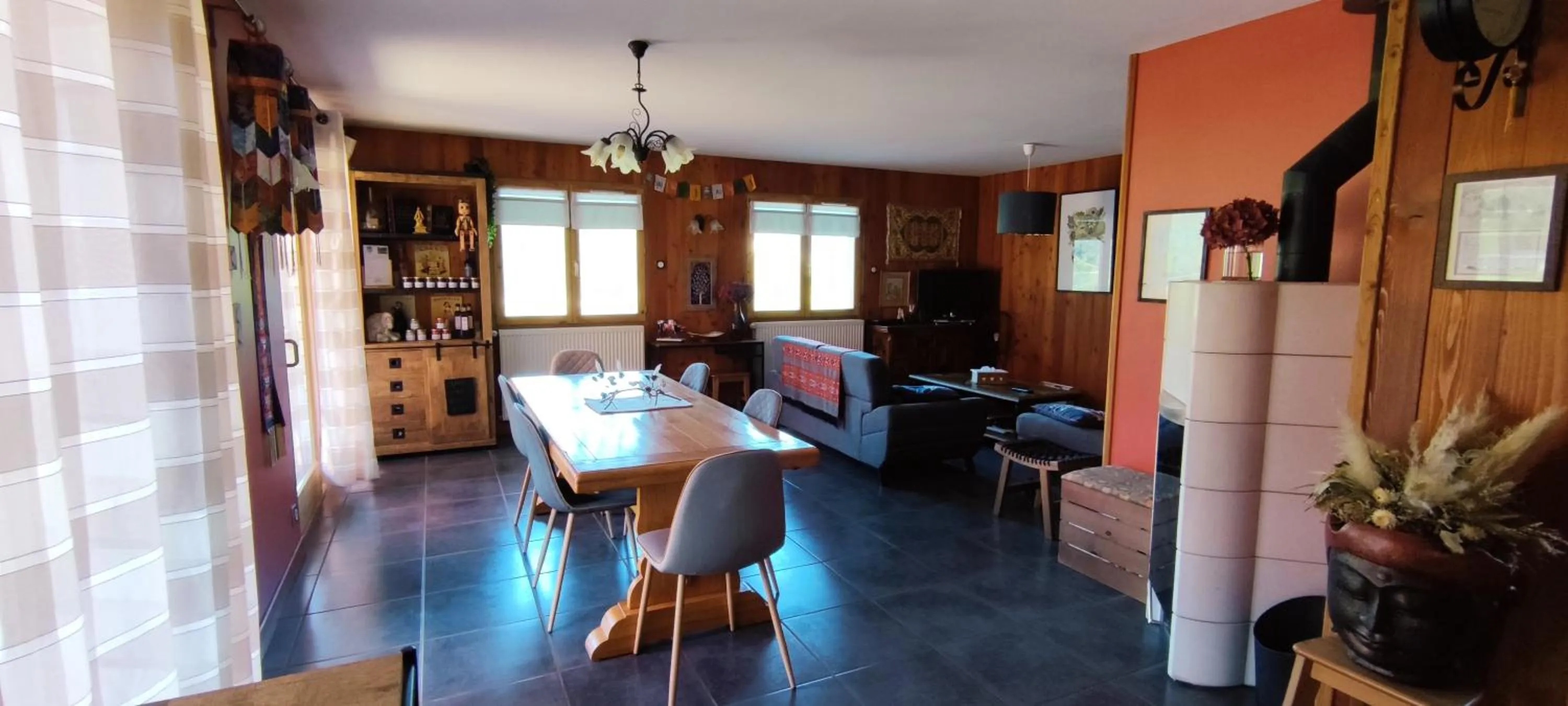 Living room in Maison d'Hôtes Le shorten