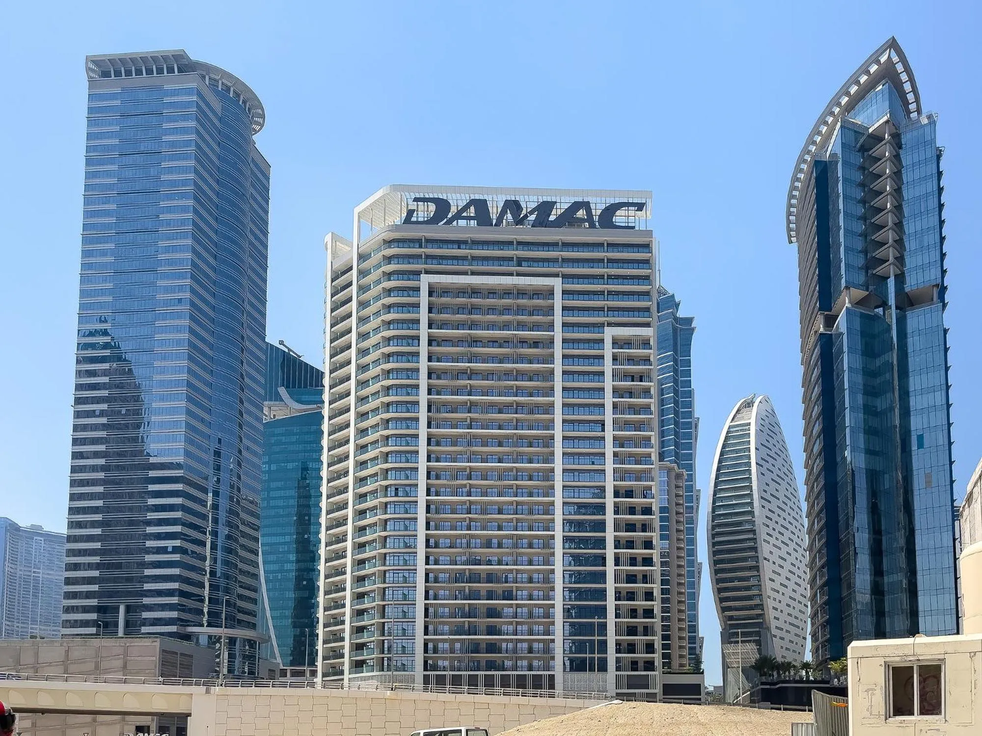 Property building in Zada Tower 1BR with amazing Dubai Canal view