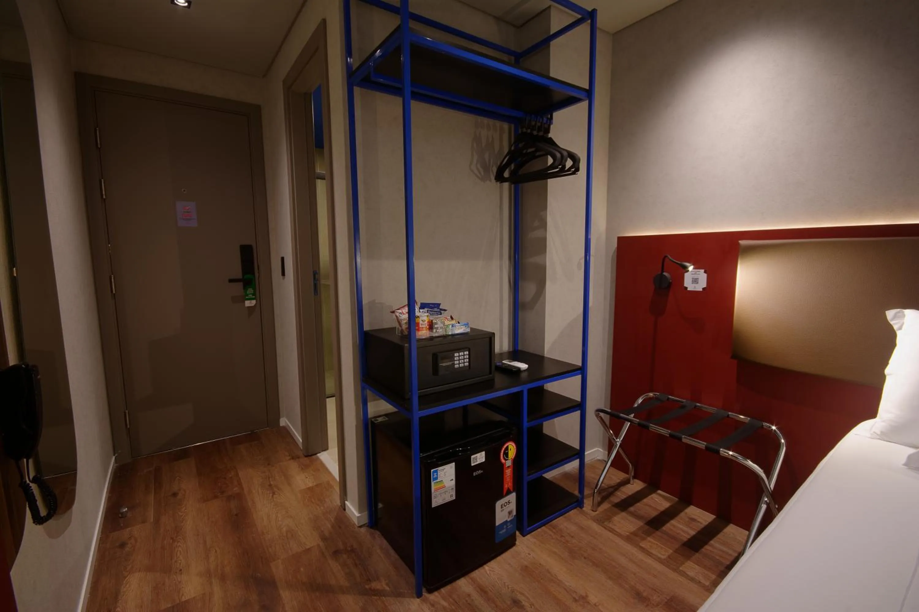 Bed in Golden Tower Express Nações Unidas by Fênix Hotéis