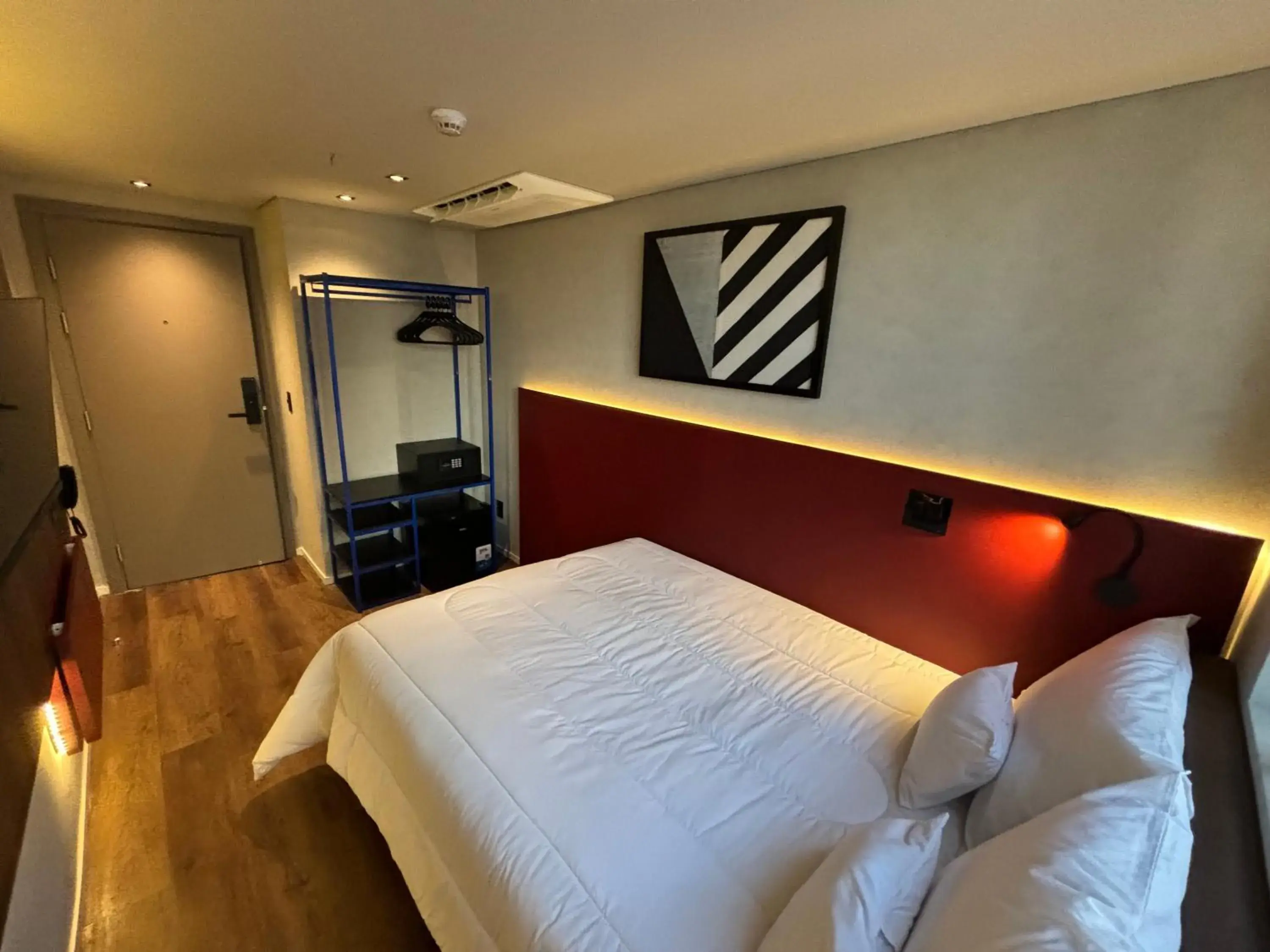 Bed in Golden Tower Express Nações Unidas by Fênix Hotéis Bed in Golden Tower Express Nações Unidas by Fênix Hotéis