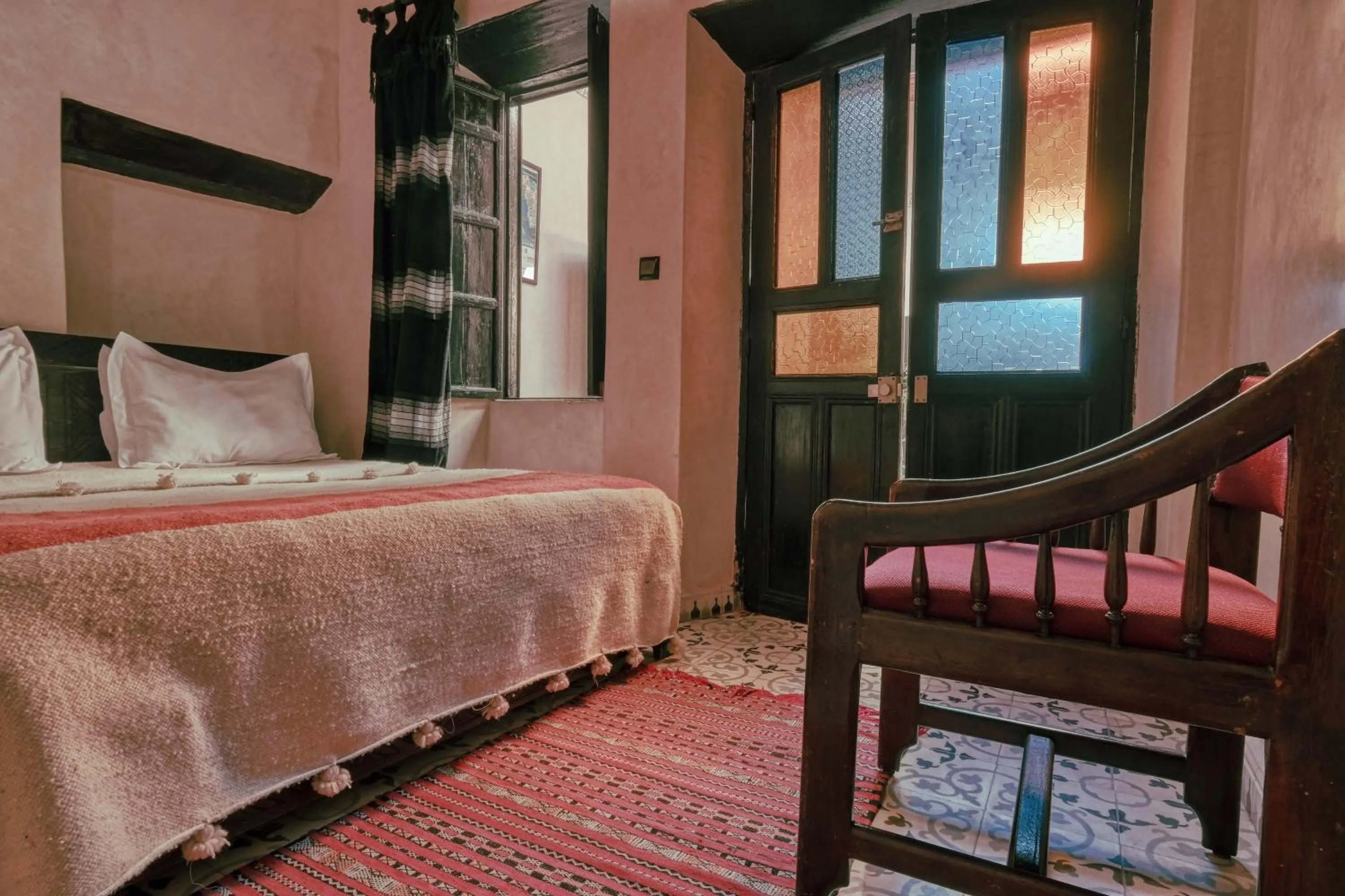 Bed in Riad Beldy