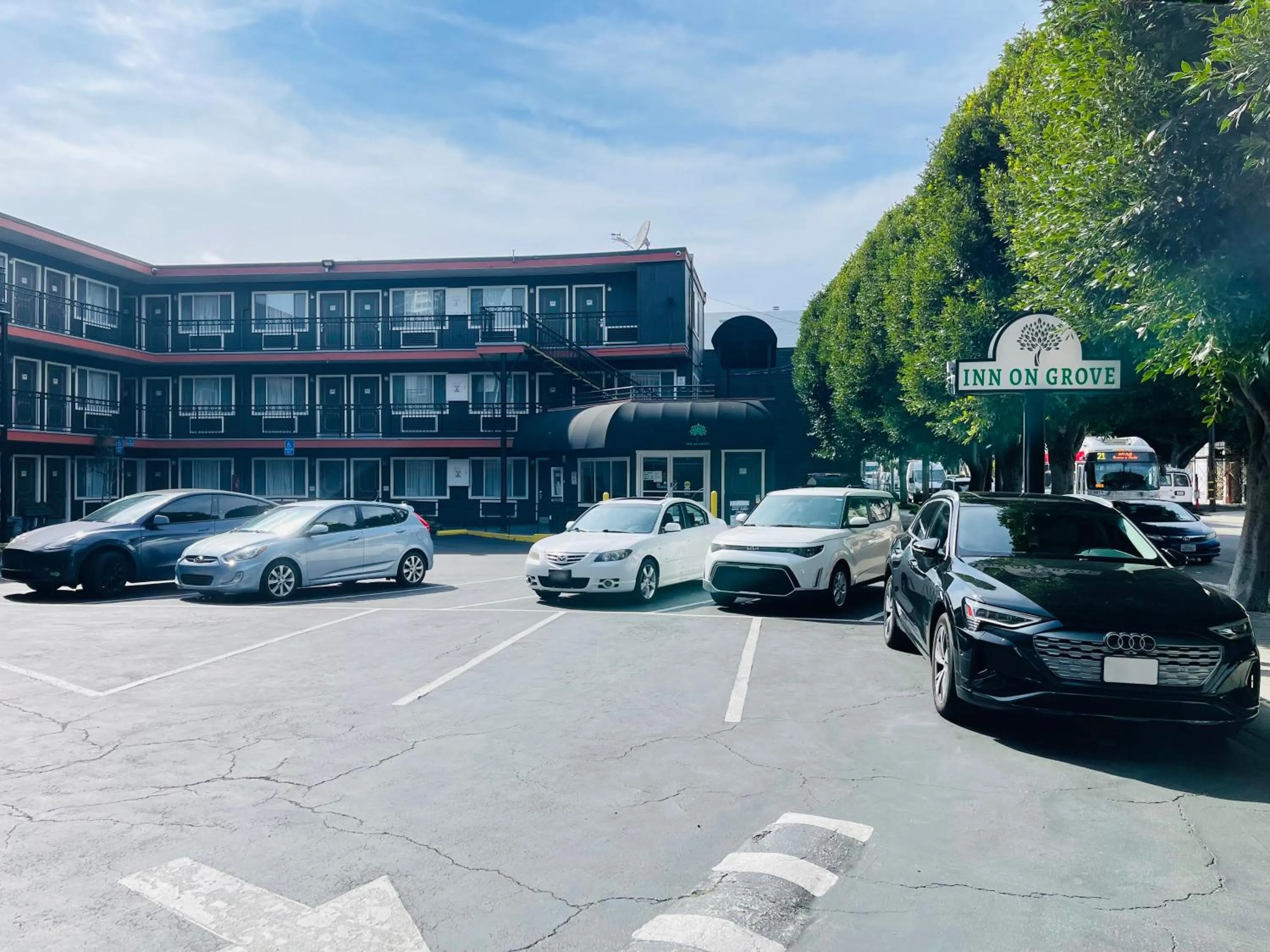 Property building in Inn On Grove