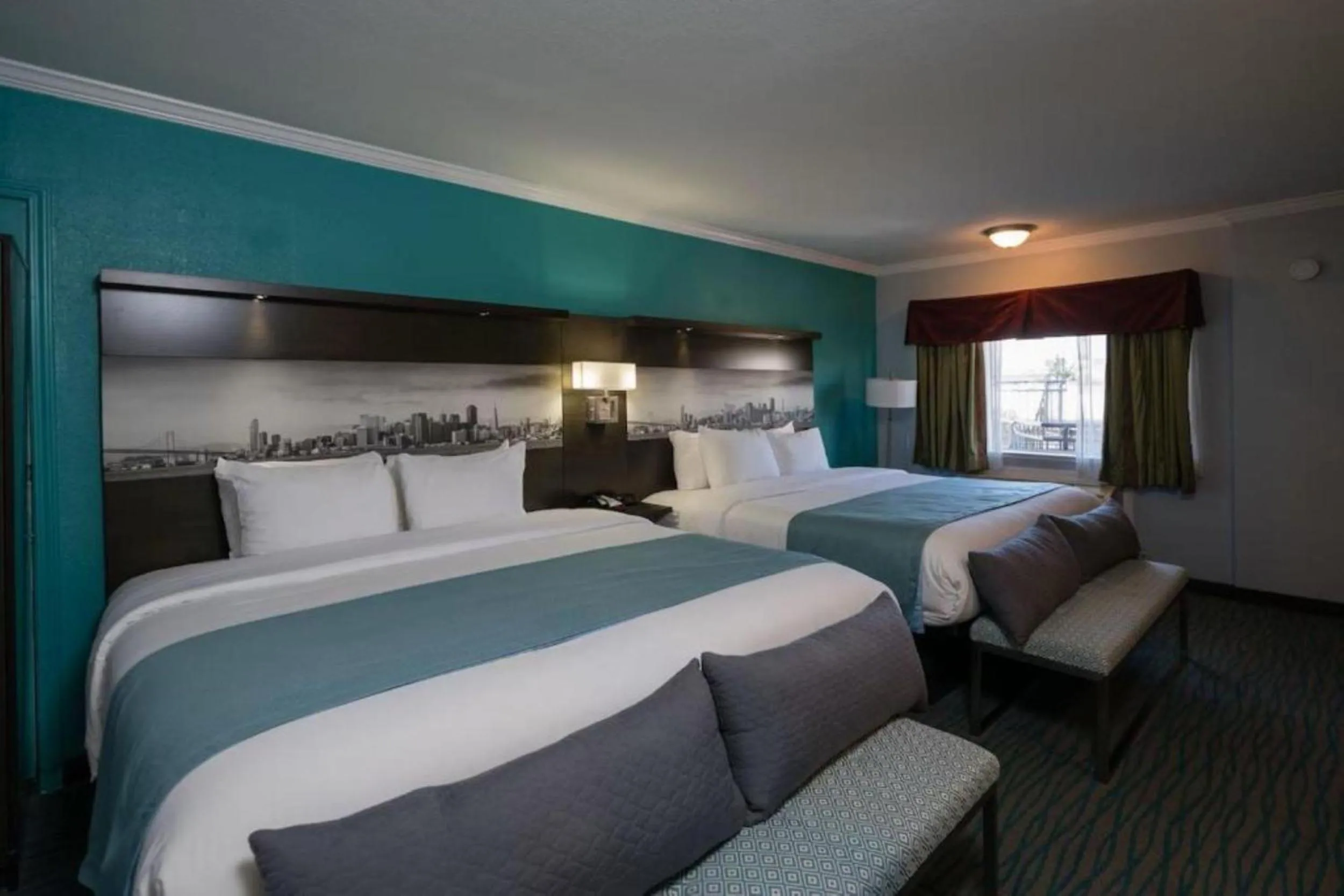 Bed in Symphony Inn