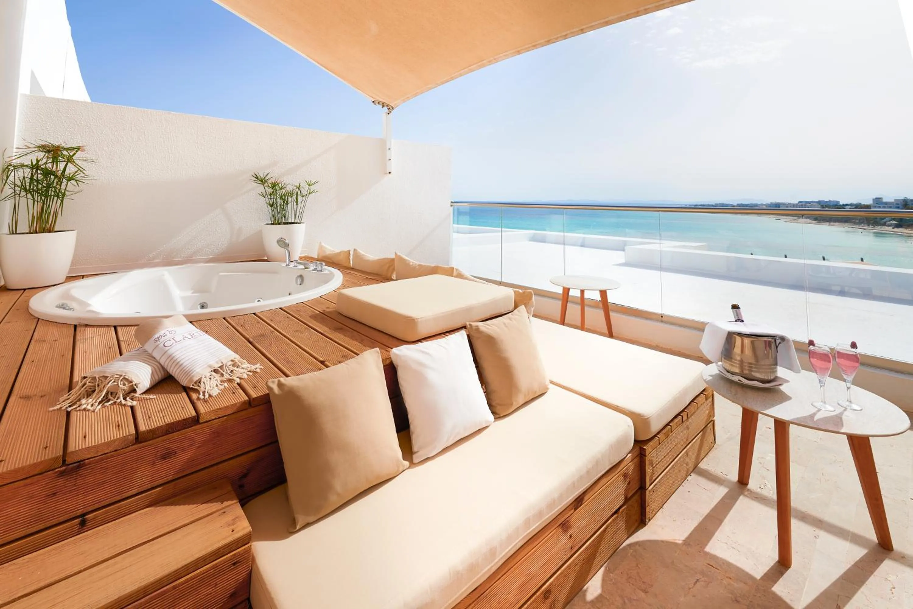 Balcony/Terrace in La Badira - Adult Only