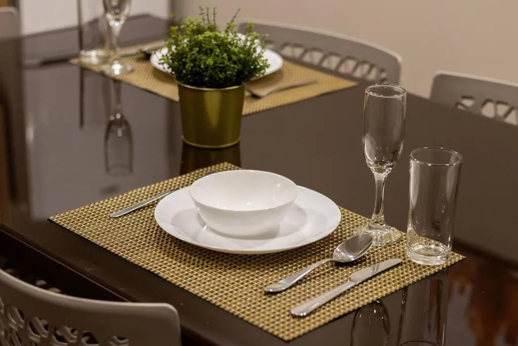 Dining area in 301 Historic building 1Bdrm 1bath AC Rooftop