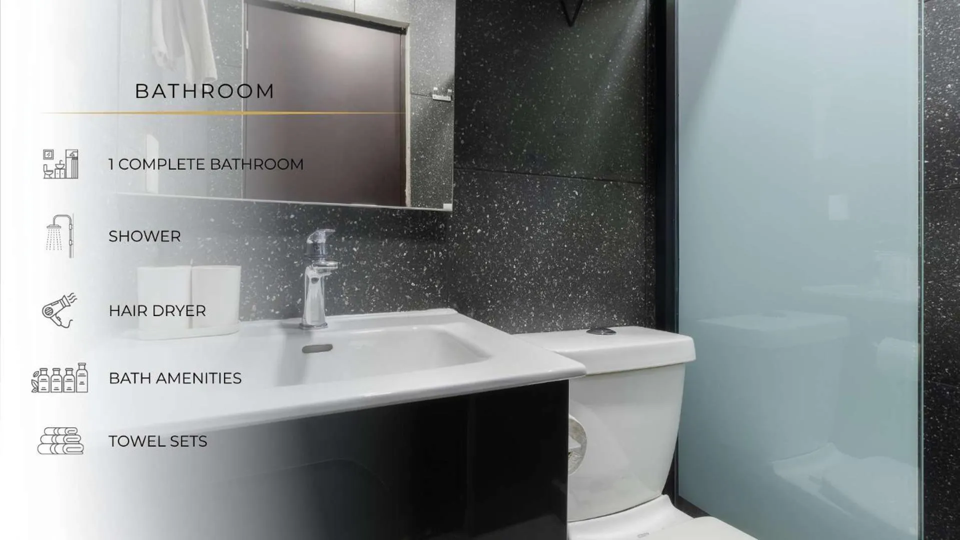 Bathroom in 301 Historic building 1Bdrm 1bath AC Rooftop