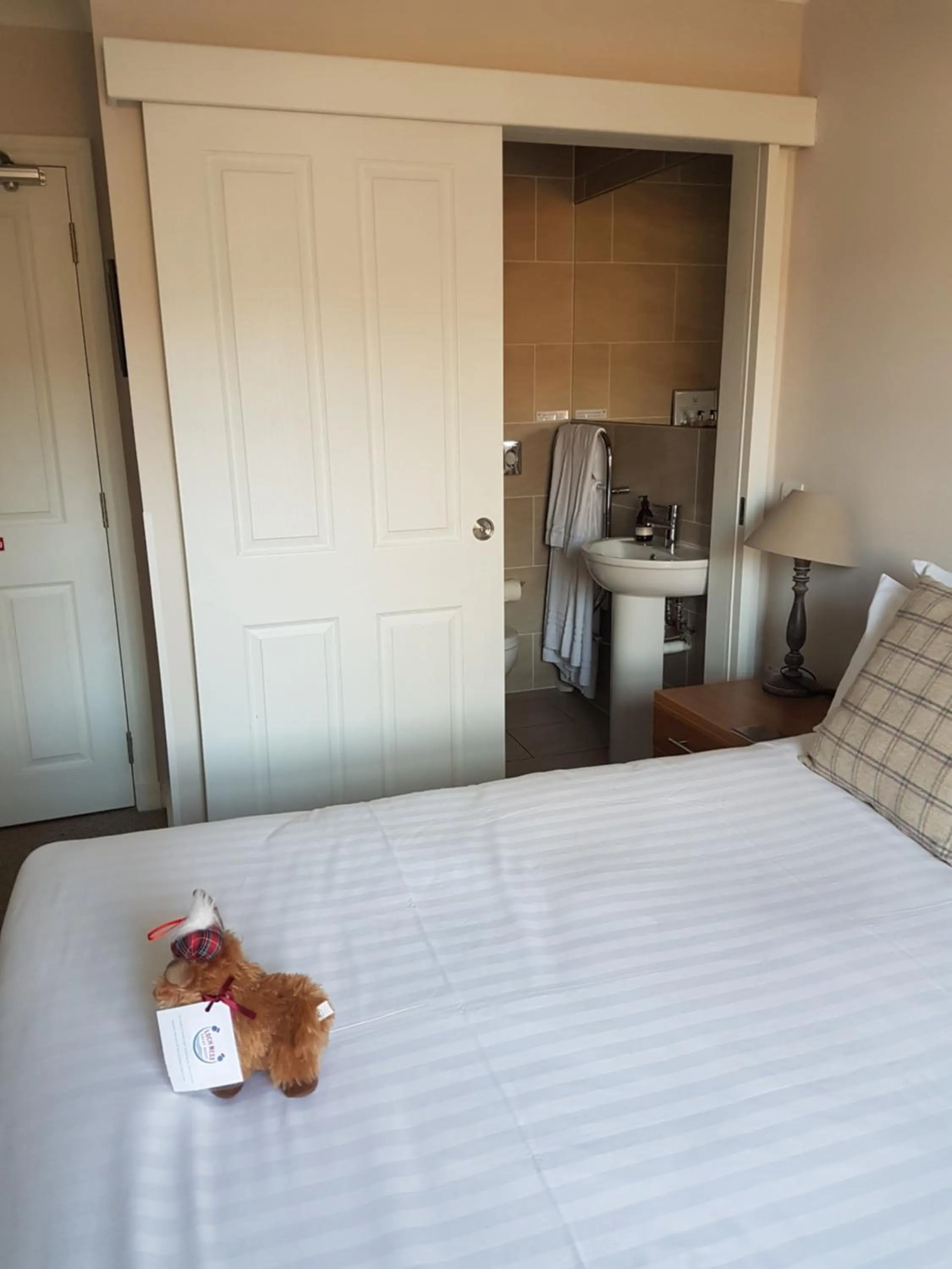 Bed in Loch Ness Guest House