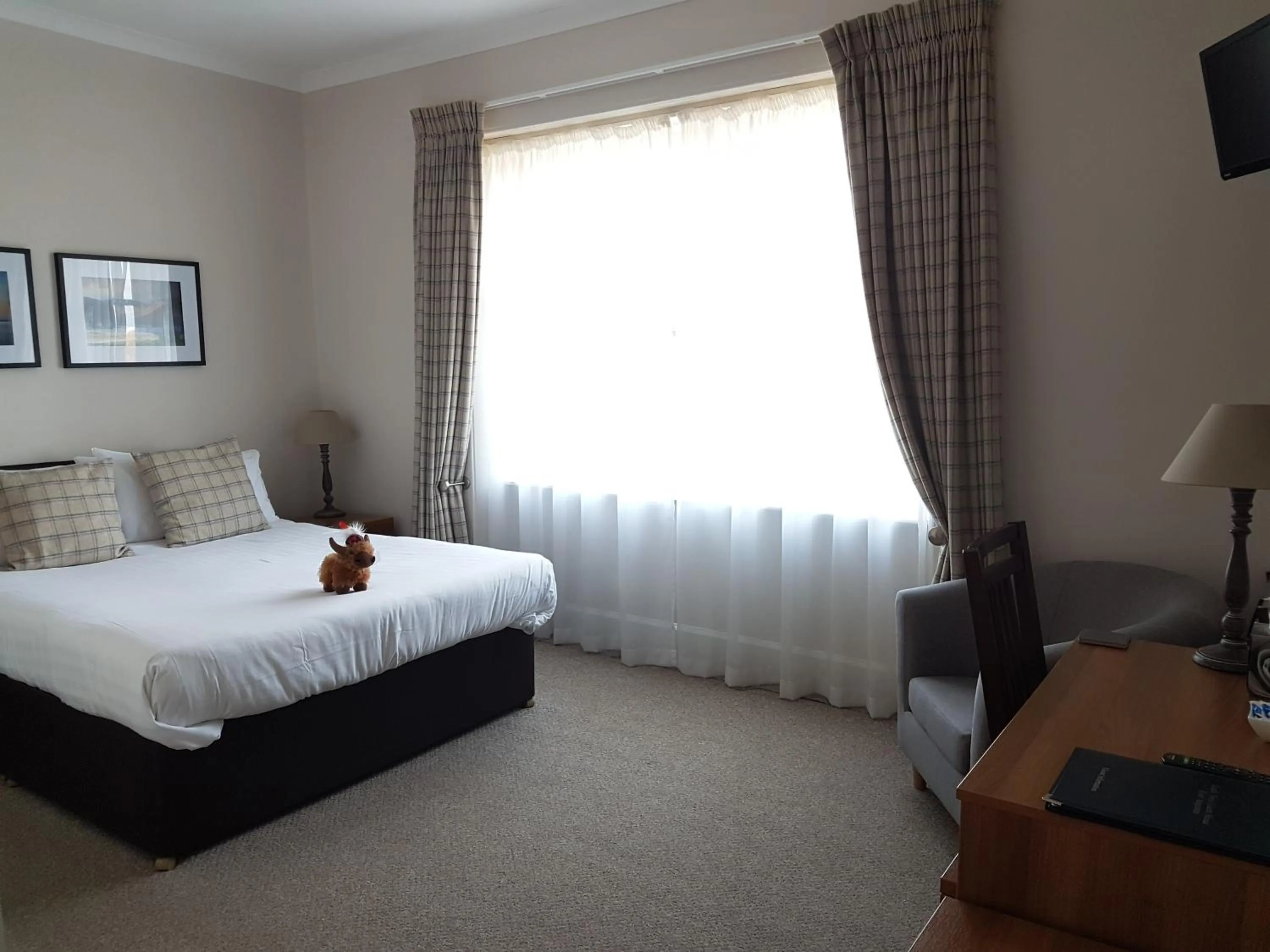 Bed in Loch Ness Guest House