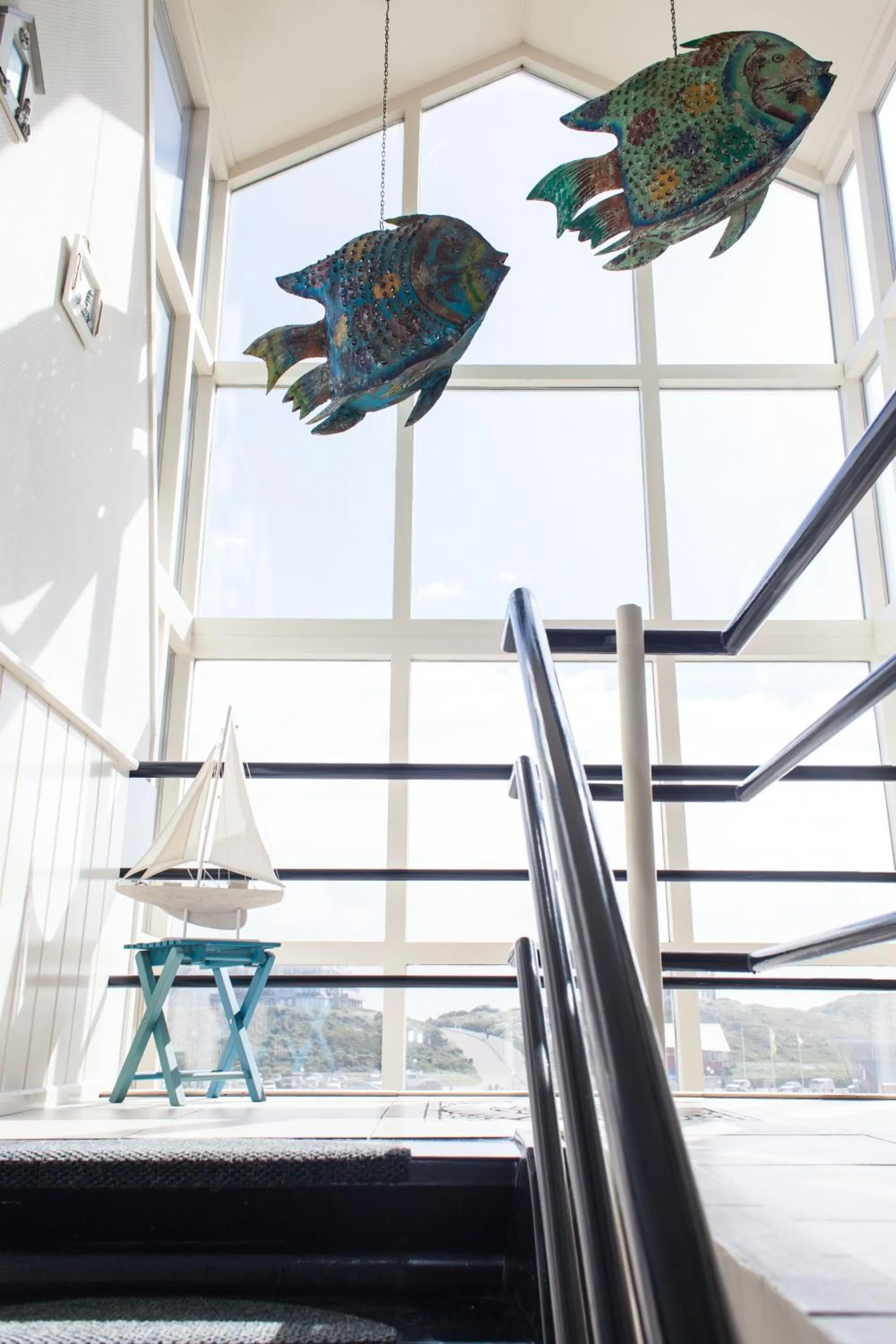 Decorative detail in Strandhotel Noordzee