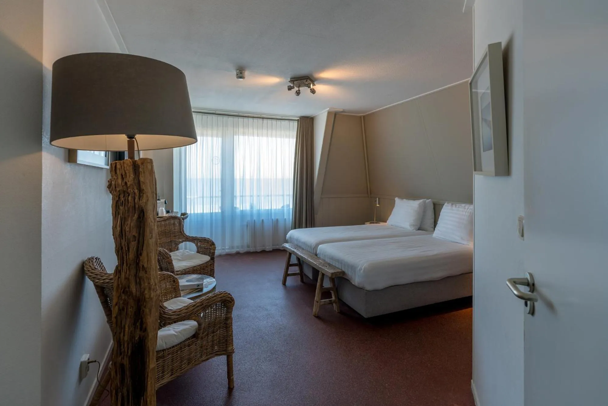 Bed in Strandhotel Noordzee