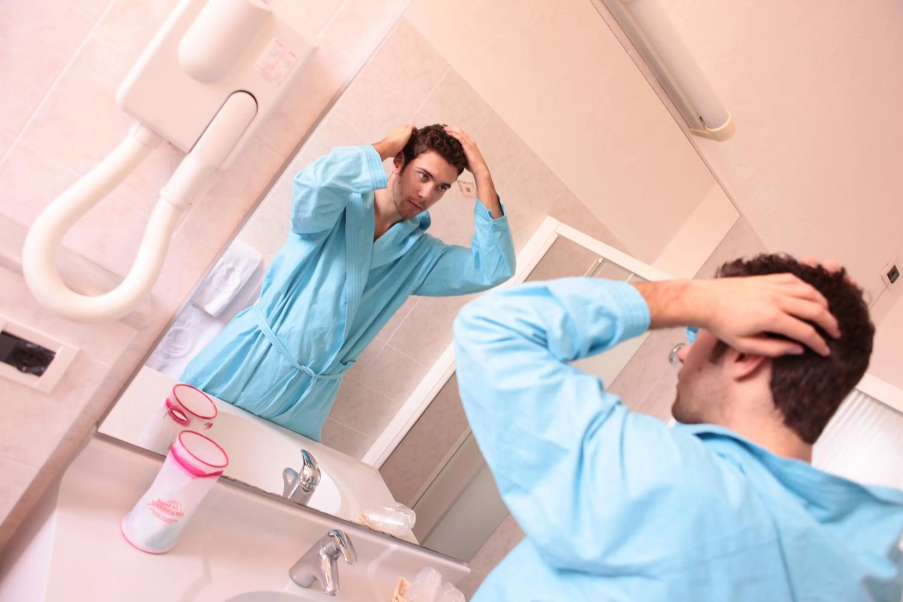 Bathroom in Hotel Galleano