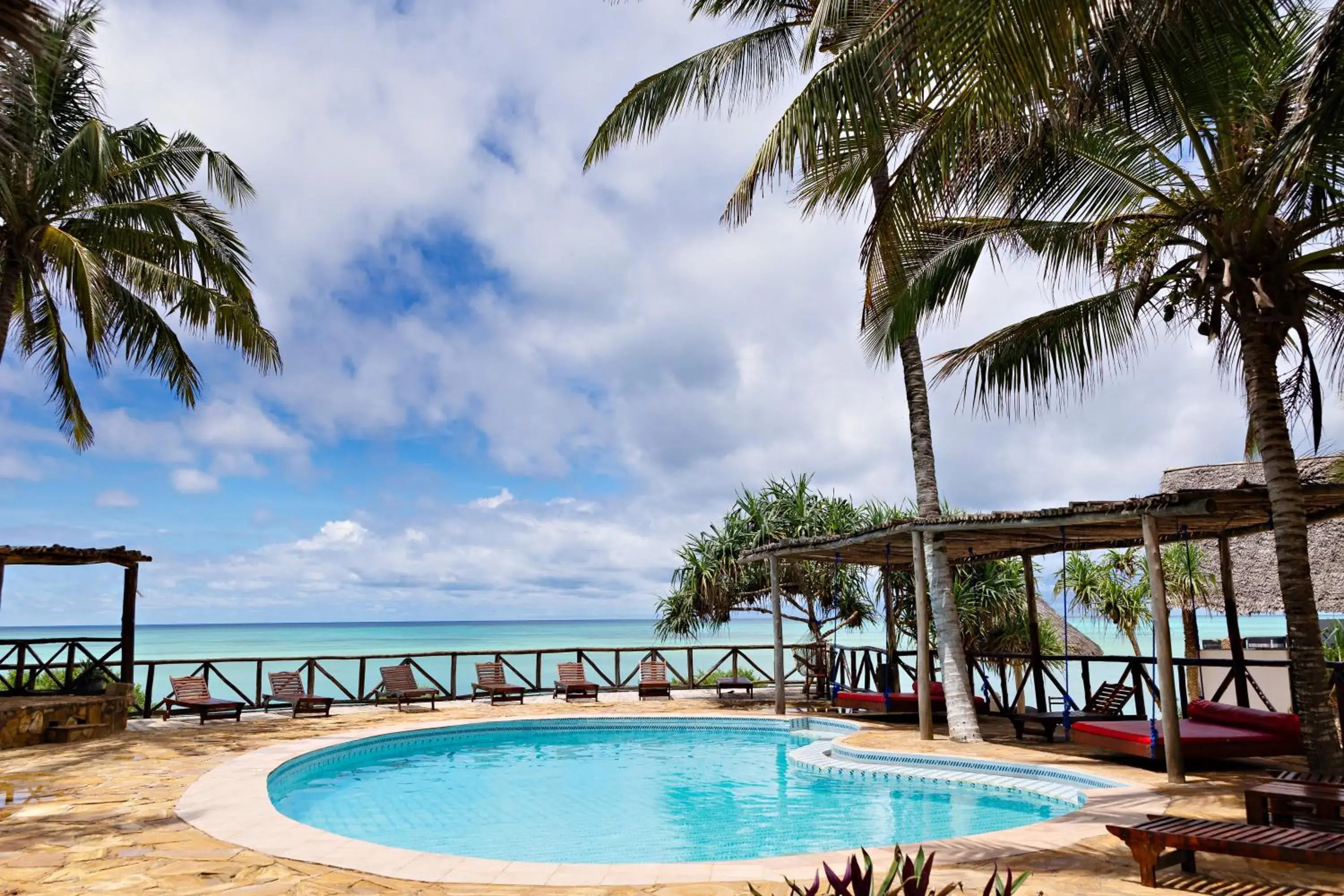 Swimming pool in Tanzanite Beach Resort Swimming pool in Tanzanite Beach Resort