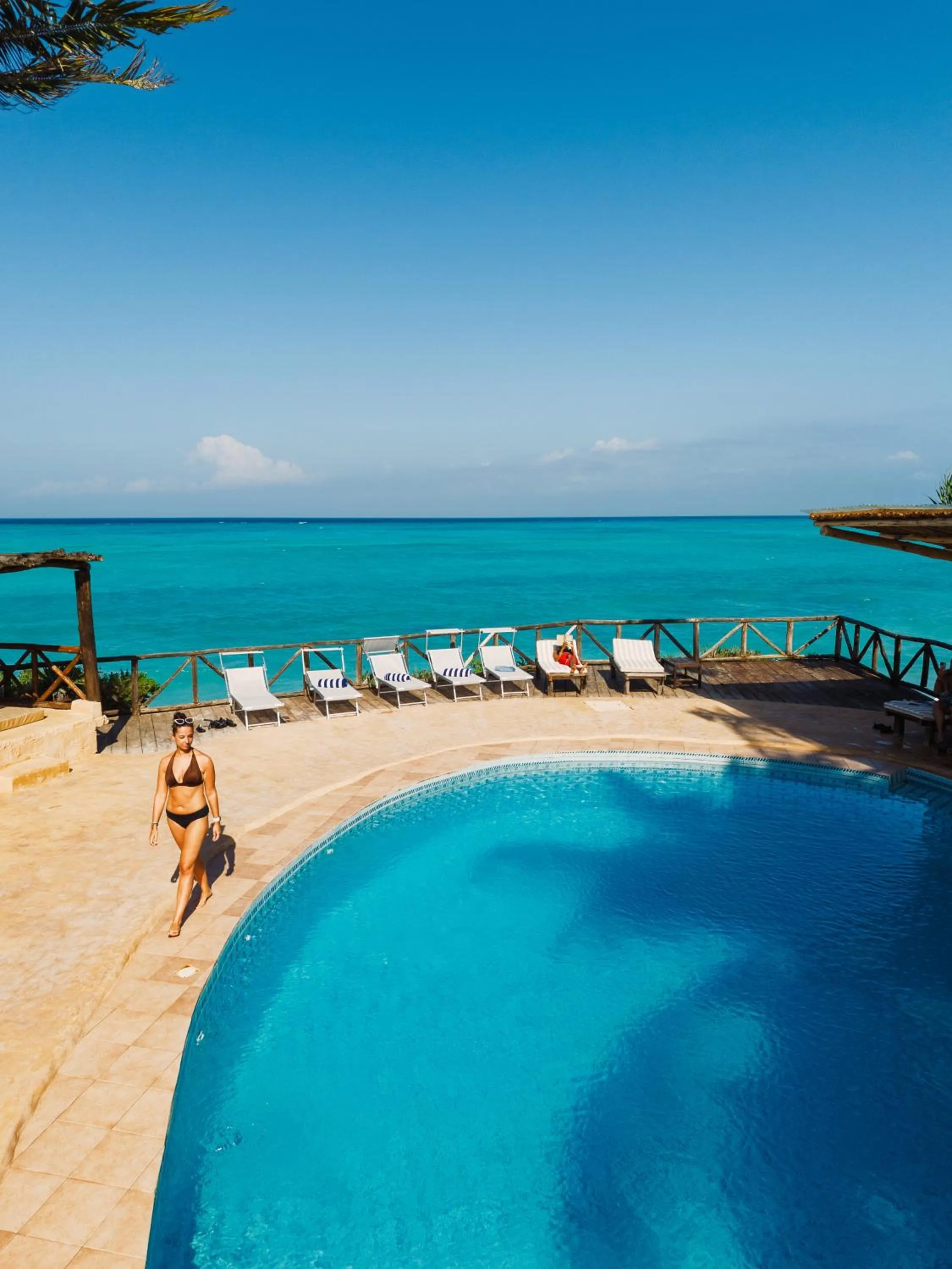 Swimming pool in Tanzanite Beach Resort