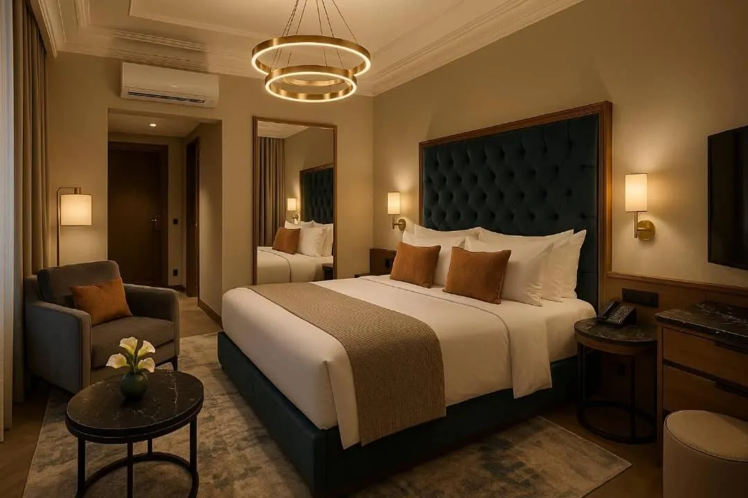 Bed in Tanzanite Beach Resort