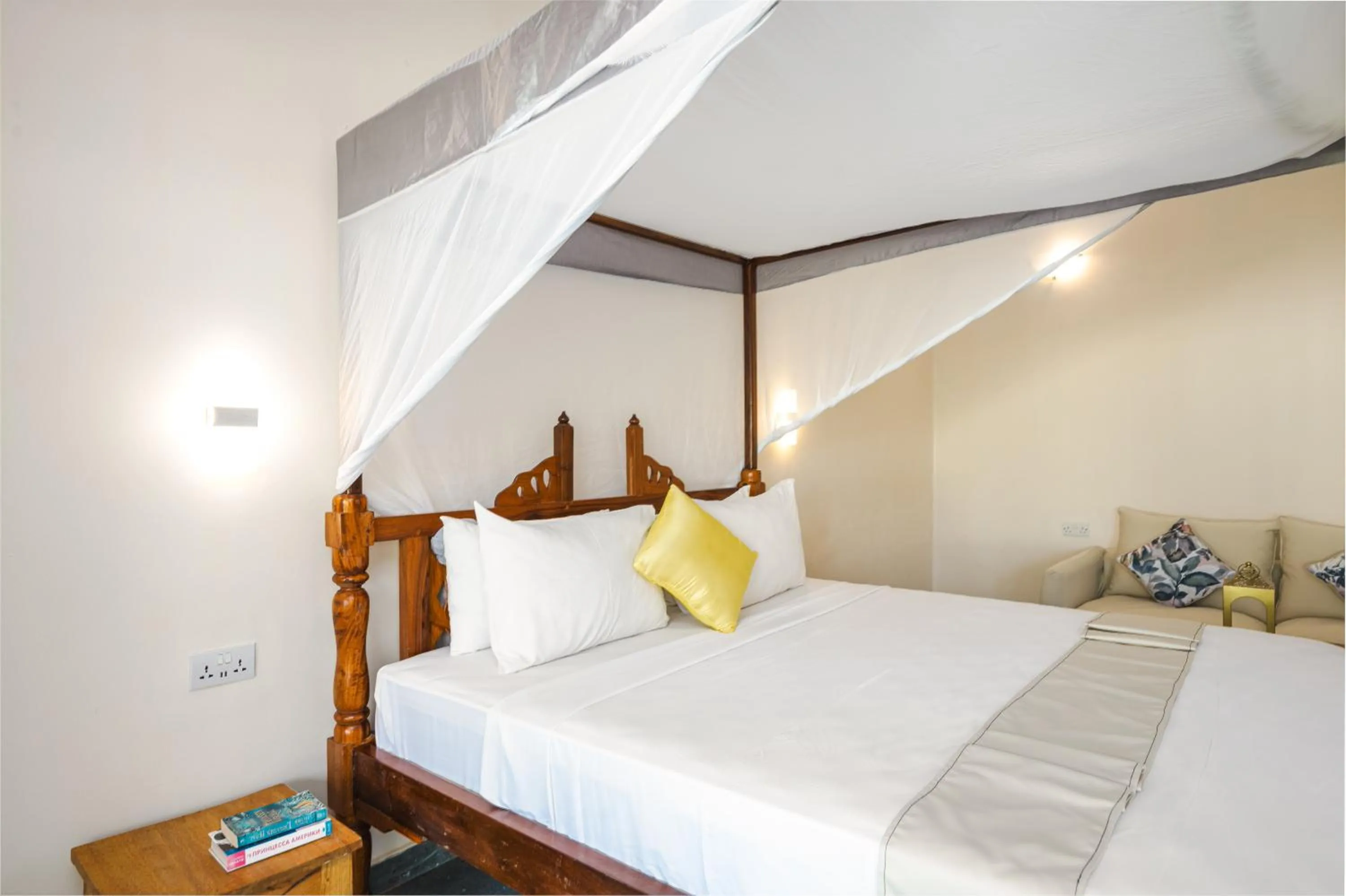 Bed in Tanzanite Beach Resort