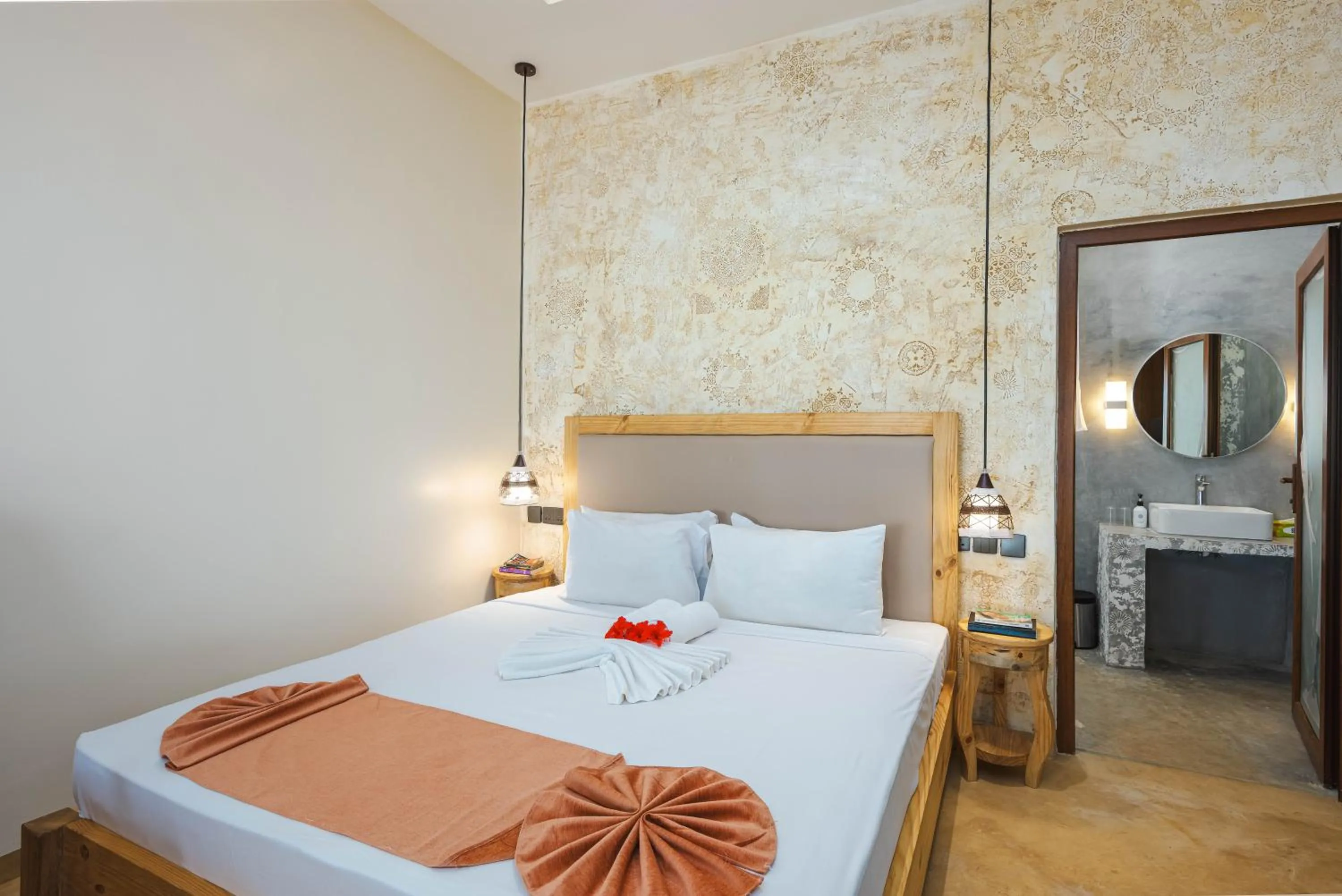 Bed in Tanzanite Beach Resort