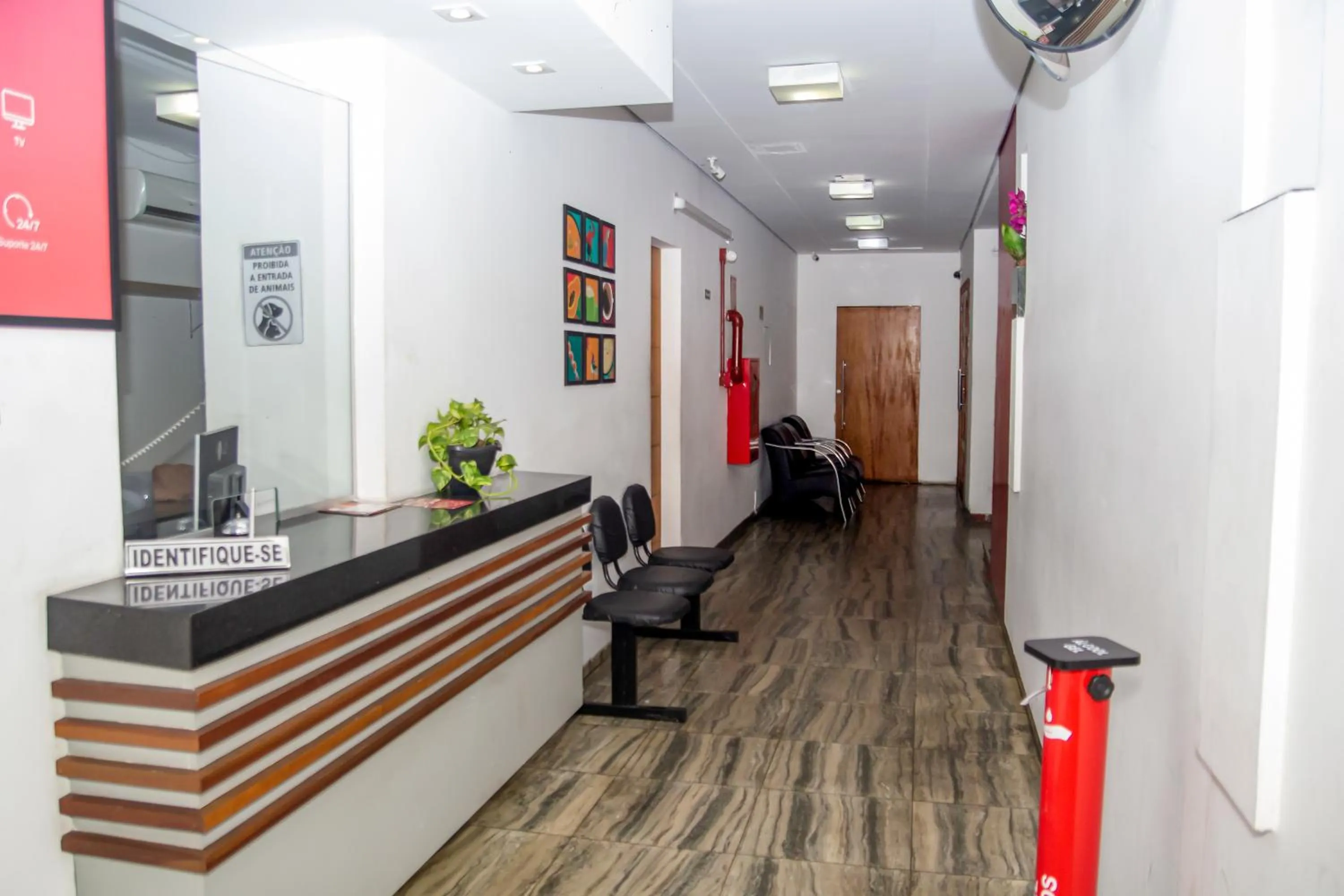 Lobby or reception in Hotel GMatos Belo Horizonte - Próximo a Rodoviária e Mercados Turísticos