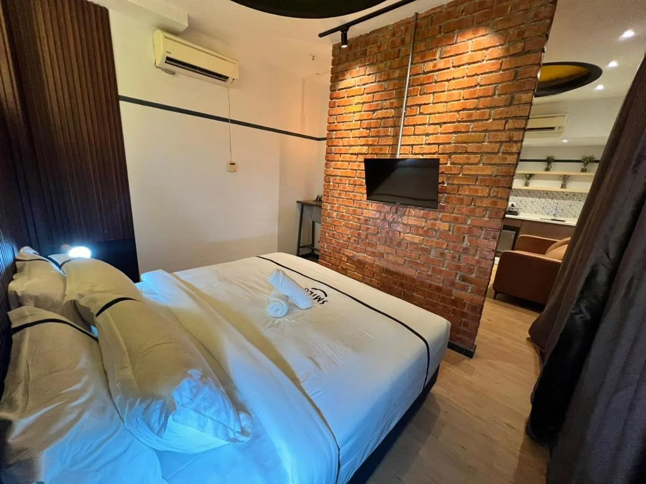 Bed in Seeds Hotel Puchong Koi