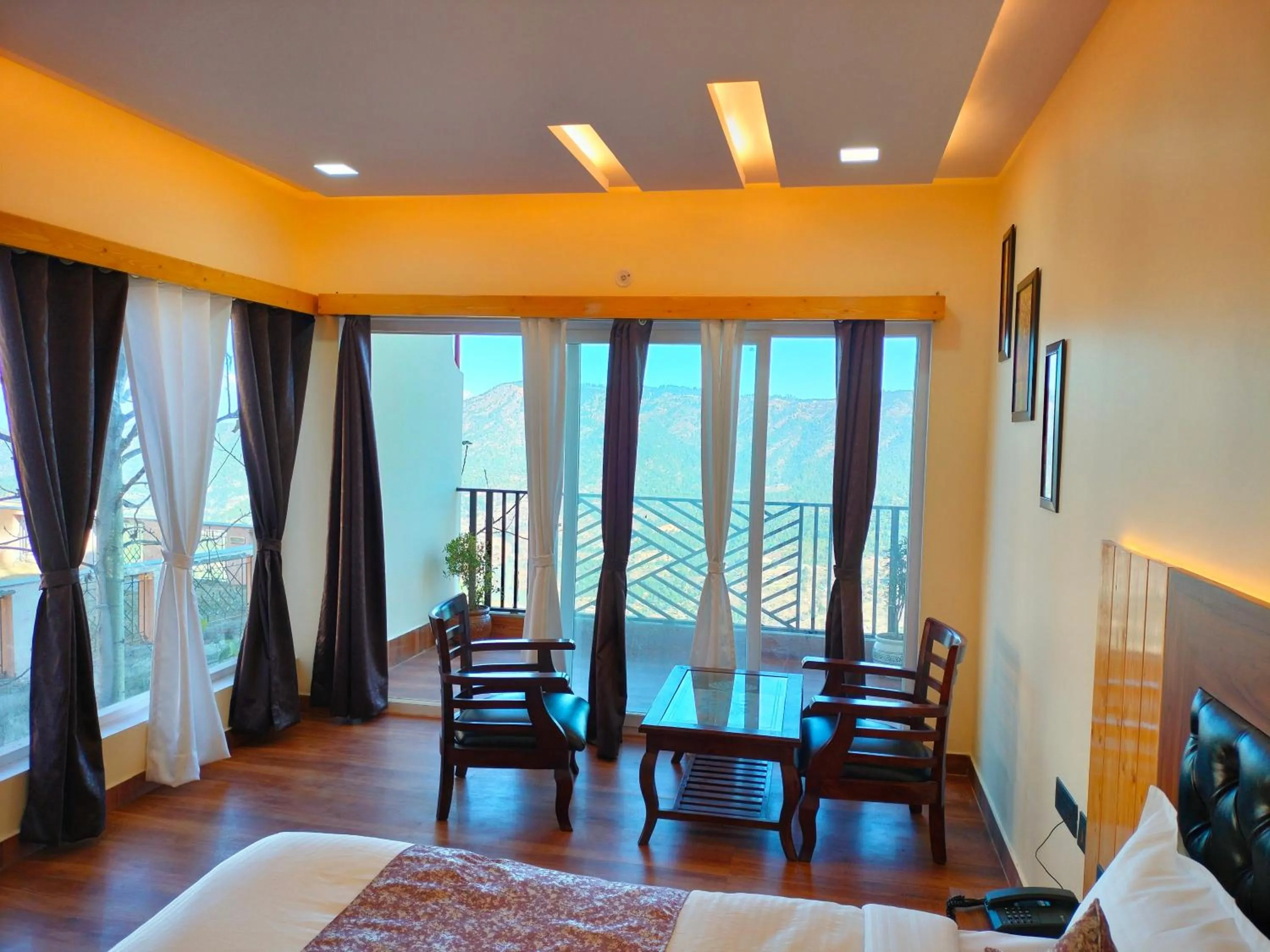 Bed in The White mountaina