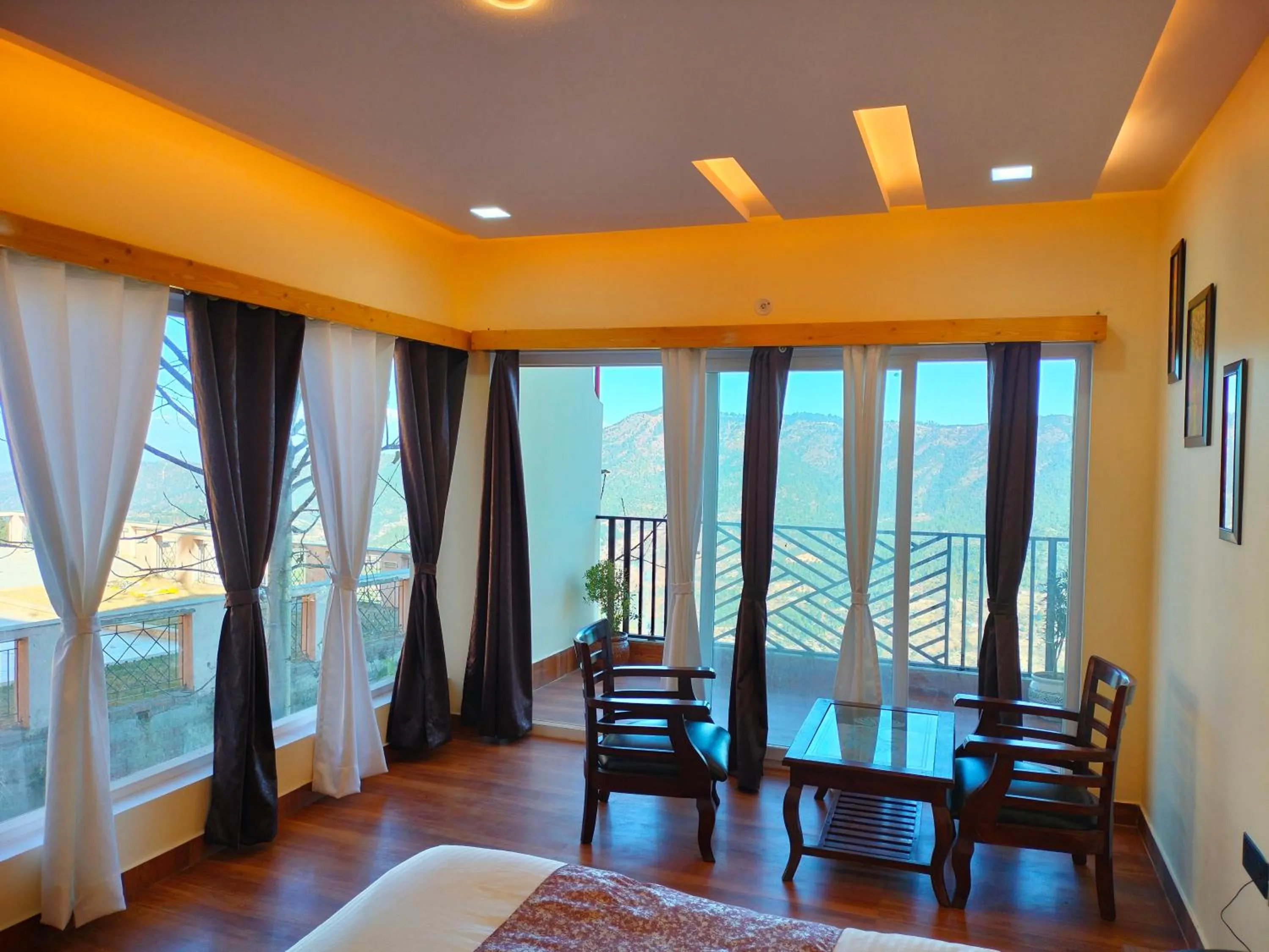 Bed in The White mountaina