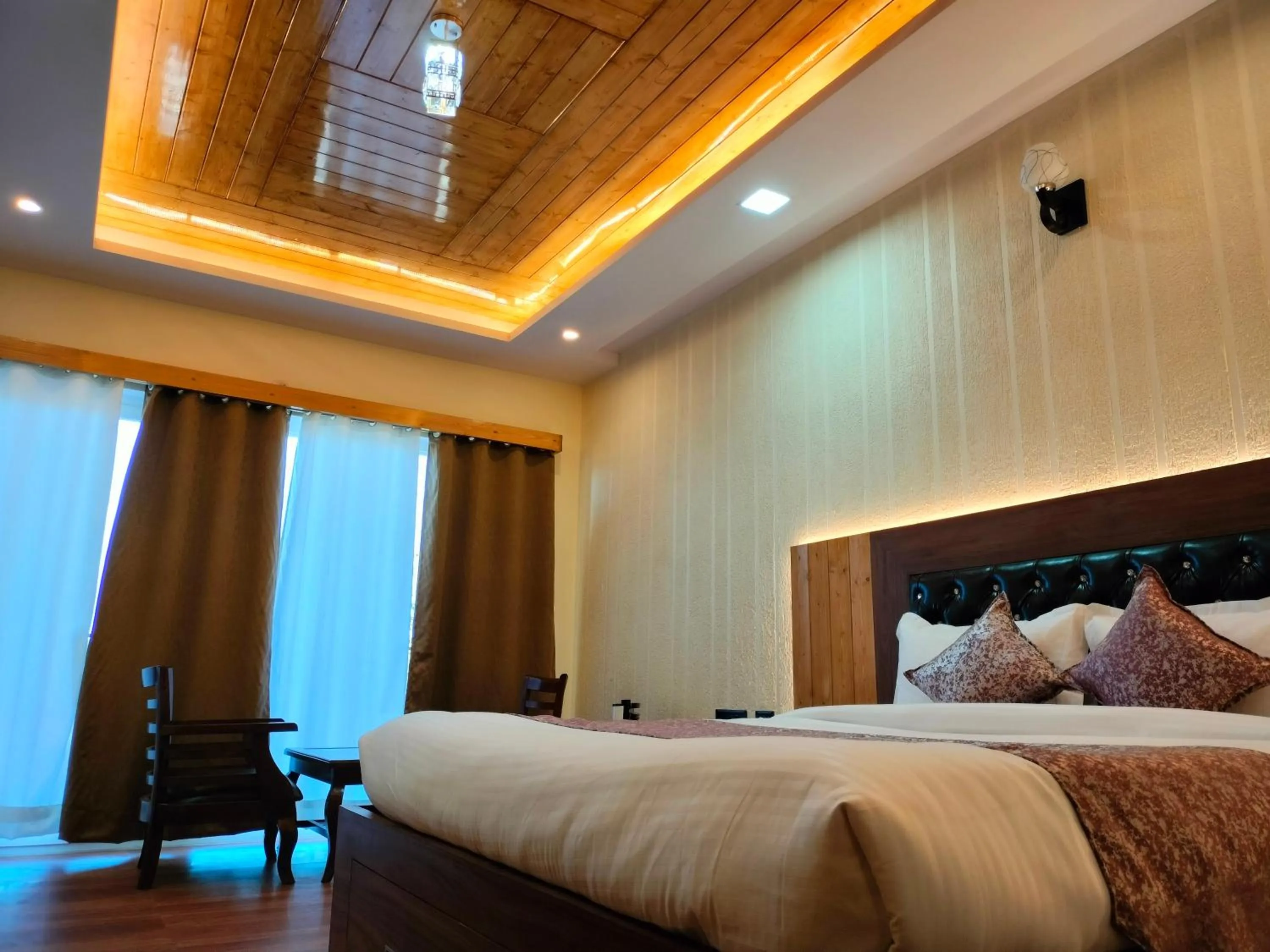 Bed in The White mountaina