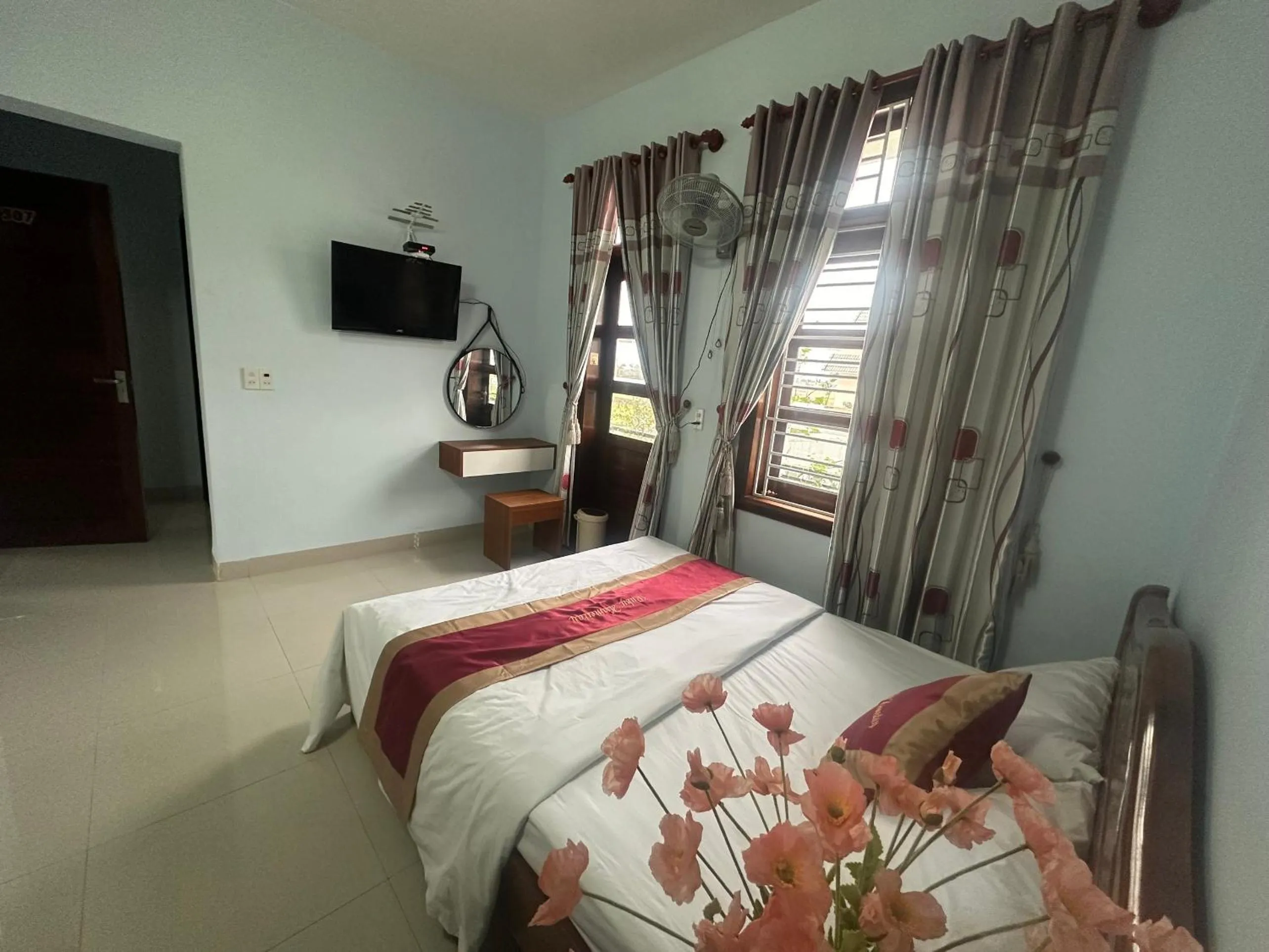 Bed in RUBY HOMESTAY