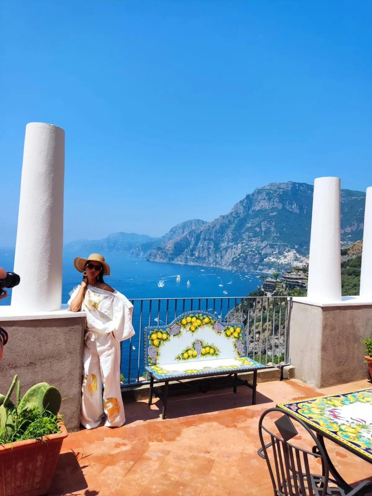 Natural landscape in Villa Santa Chiara Positano Suites