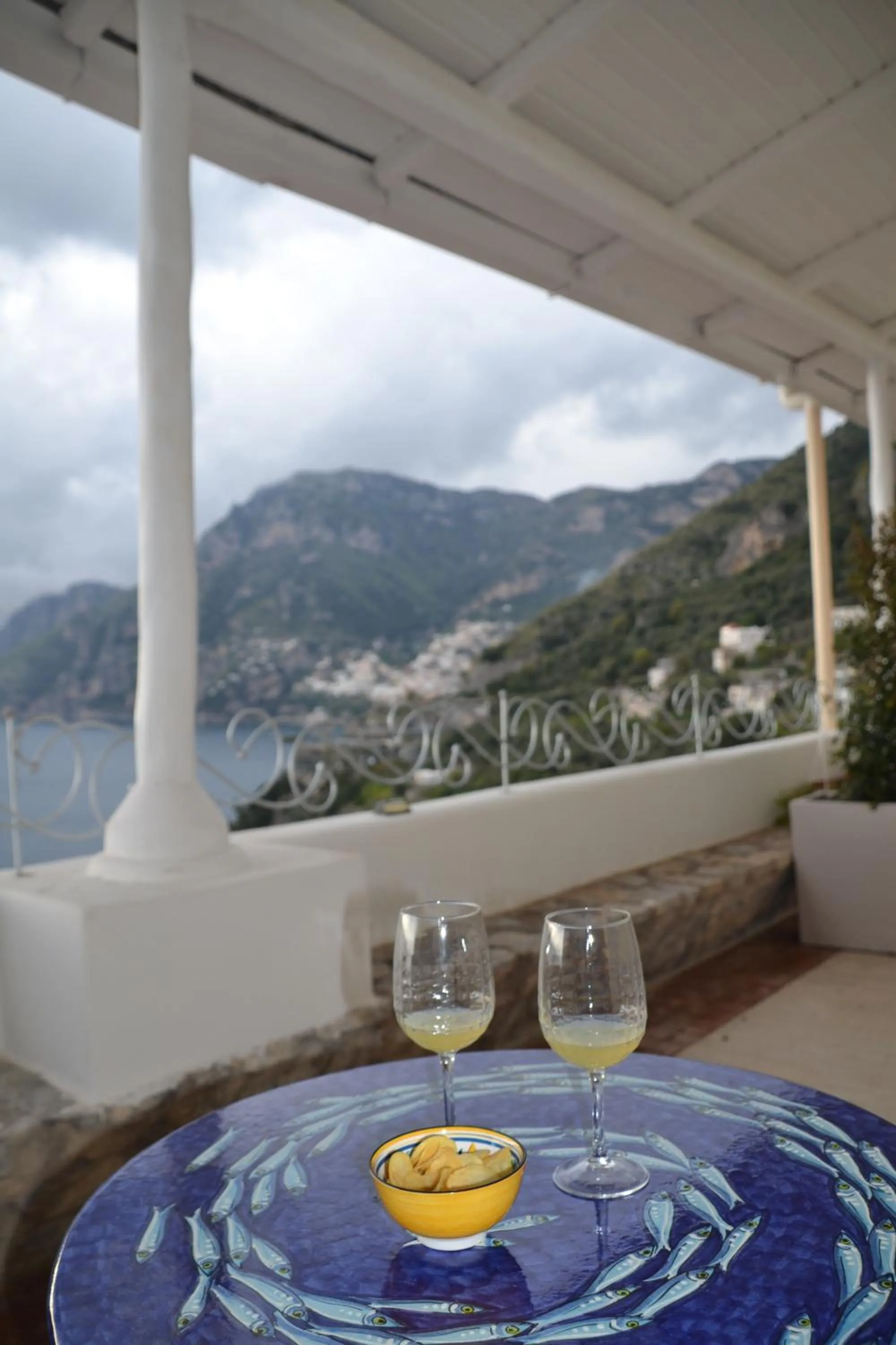 Balcony/Terrace in Villa Santa Chiara Positano Suites