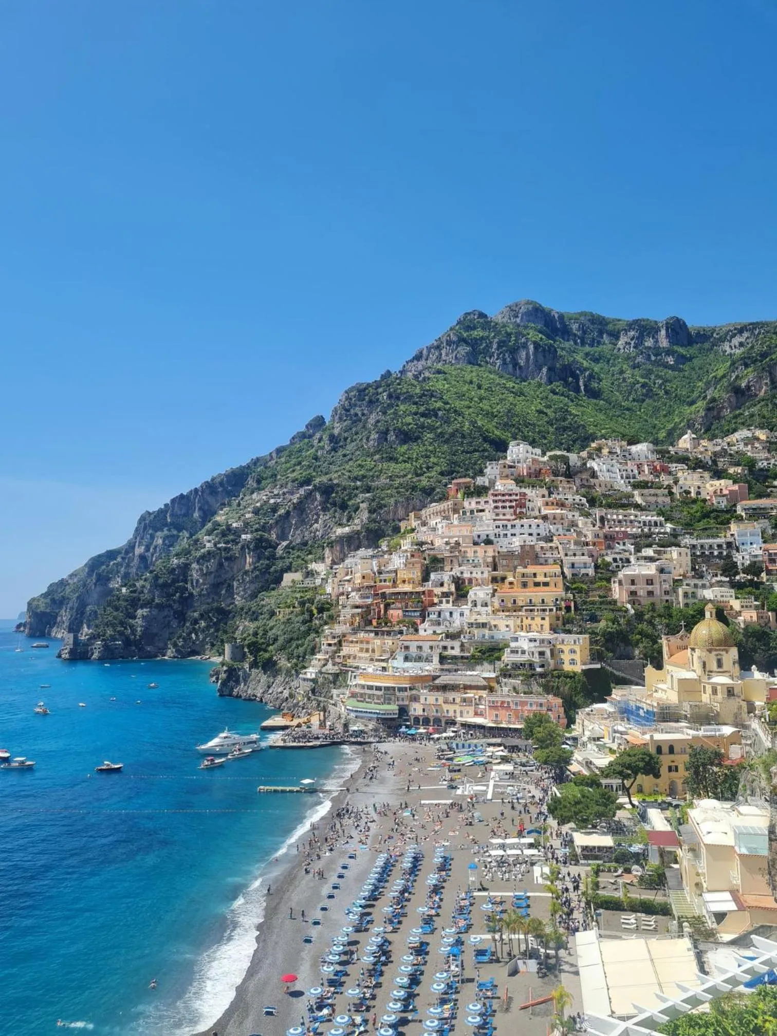 Natural landscape in Villa Santa Chiara Positano Suites