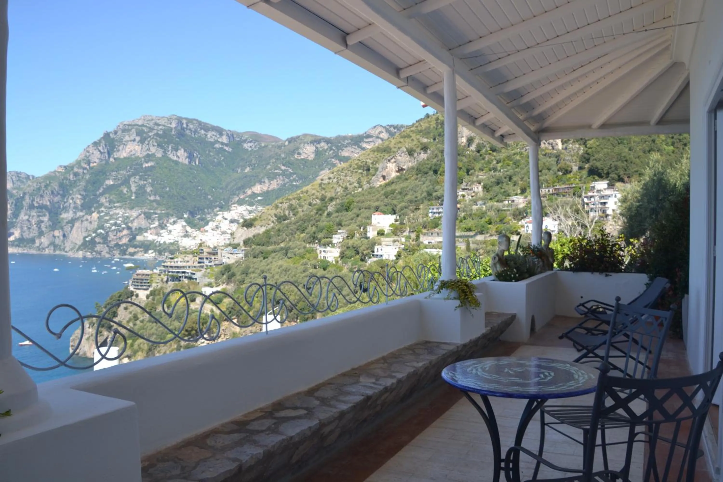 Sea view in Villa Santa Chiara Positano Suites