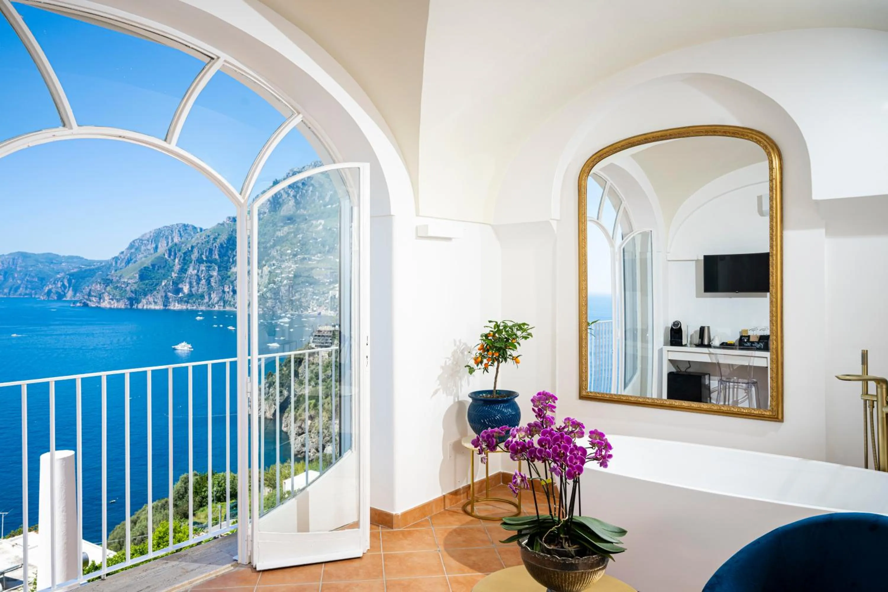 View (from property/room) in Villa Santa Chiara Positano Suites