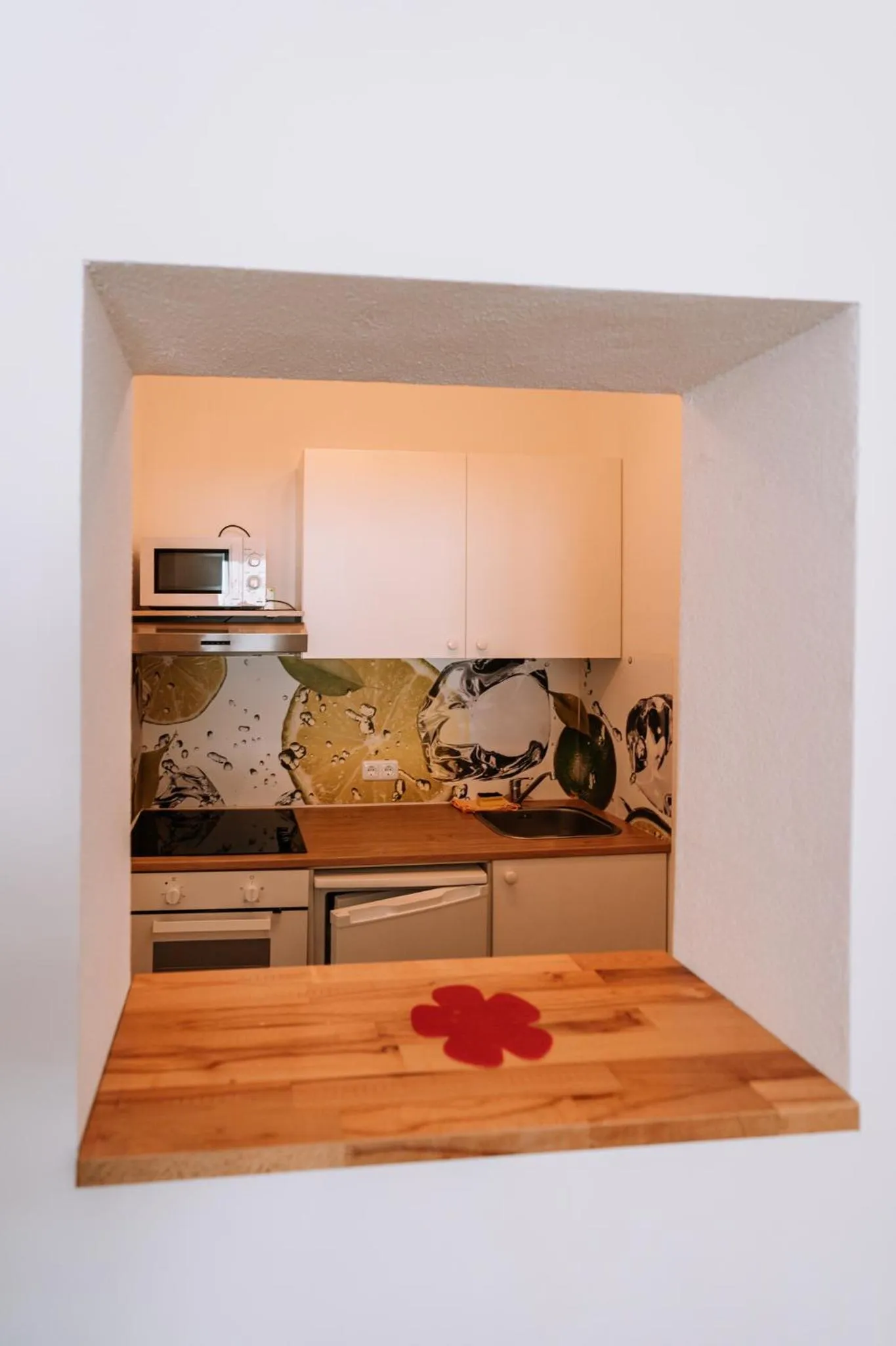 Kitchen or kitchenette in Hotel Garni Familie Gruber