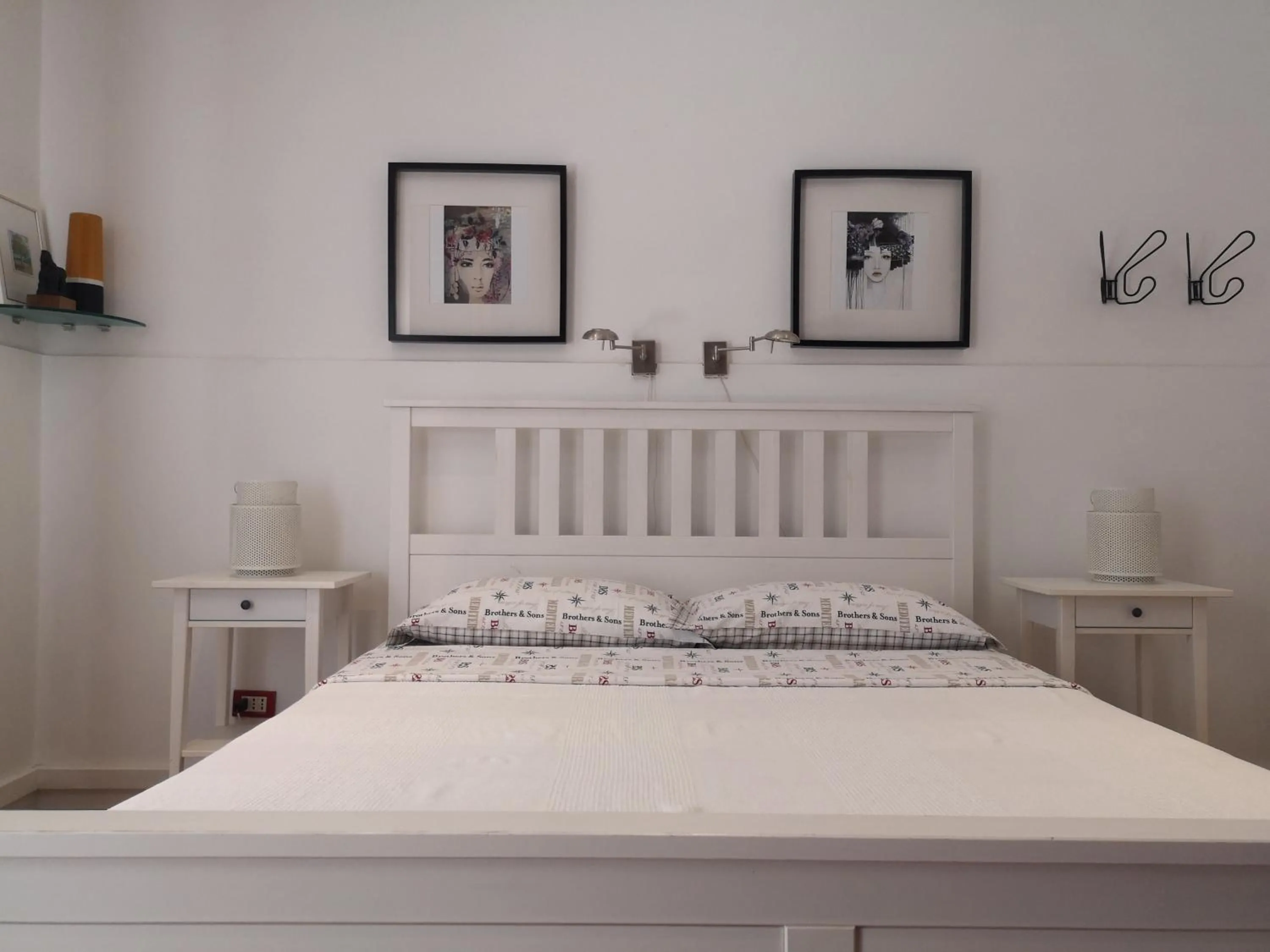 Bed in Apartment Ca' Petrona
