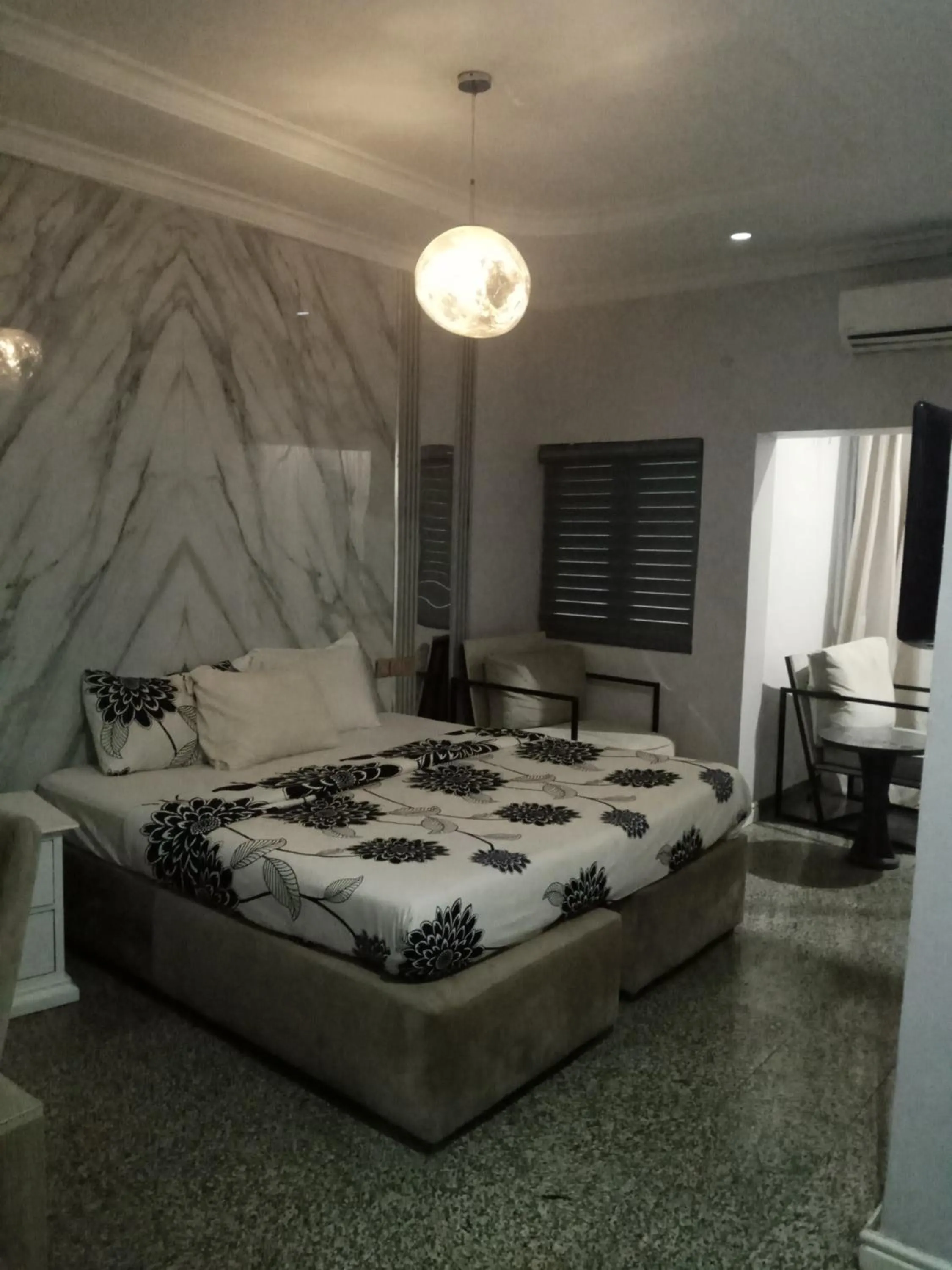 Bed in Blue Moon Beach Hotel and Resort Lekki Lagos